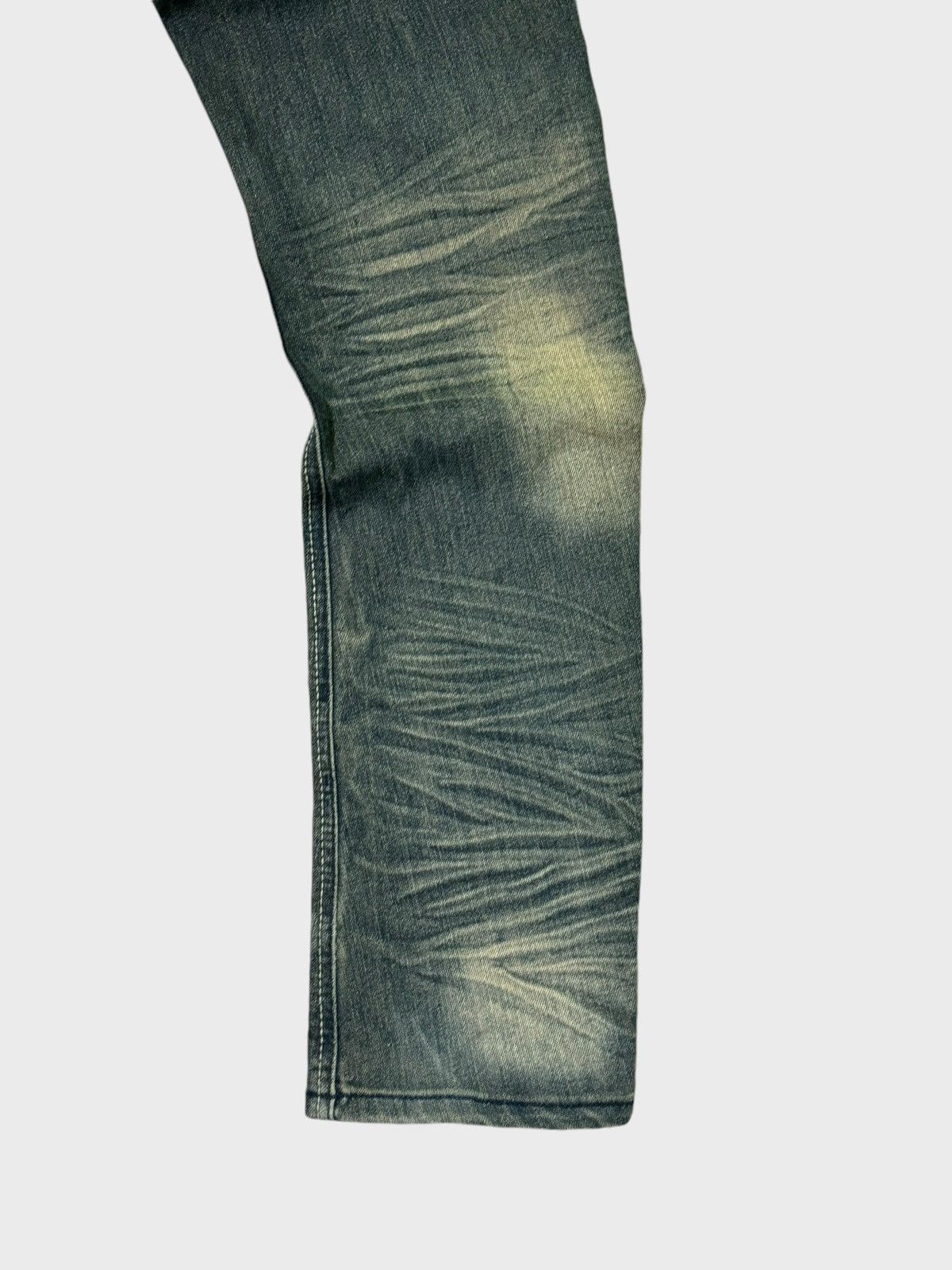 Hysteric Glamour × If Six Was Nine × Le Grande Bleu (L.G.B.) A.S Jeans Patches Mud Clawn Mark Denim Pants Size US 29 - 15 Thumbnail