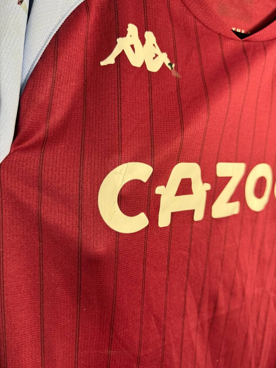 Vintage Vintage Aston Villa 2020/21 Kappa Soccer Jersey Size US XXL / EU 58 / 5 - 12 Thumbnail