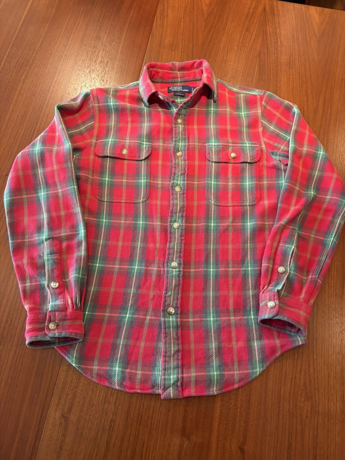 Polo Ralph Lauren Polo Ralph Lauren flannel workshirt small Size US S / EU 44-46 / 1 - 1 Thumbnail