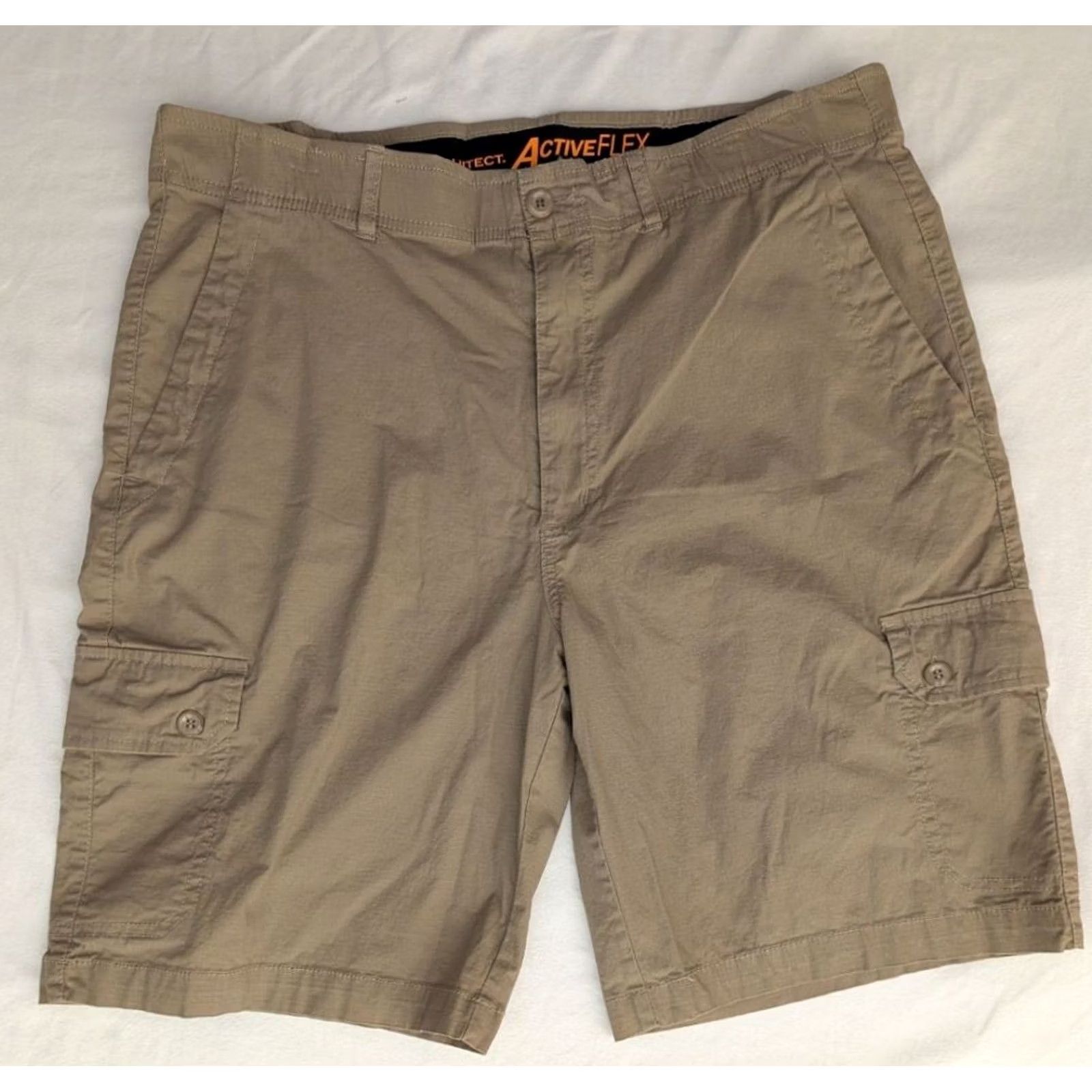 Architect Architect Active Flex Cargo Shorts Men Sz 38 Cotton Blend Beige Cargo EUC Men Beige læ Size US 38 / EU 54 - 2 Thumbnail