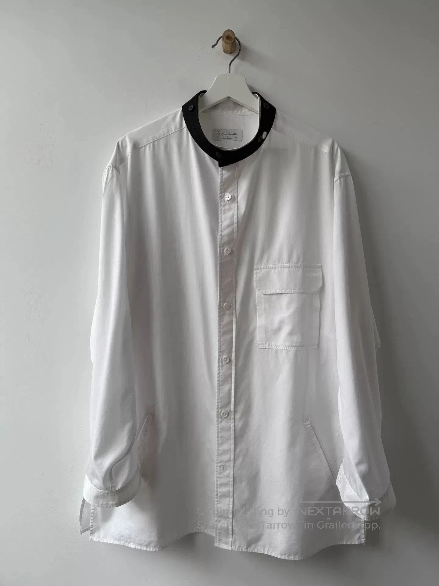 Yohji Yamamoto yohji yamamoto pour homme white shirt. Size US XXL / EU 58 / 5 - 5 Thumbnail
