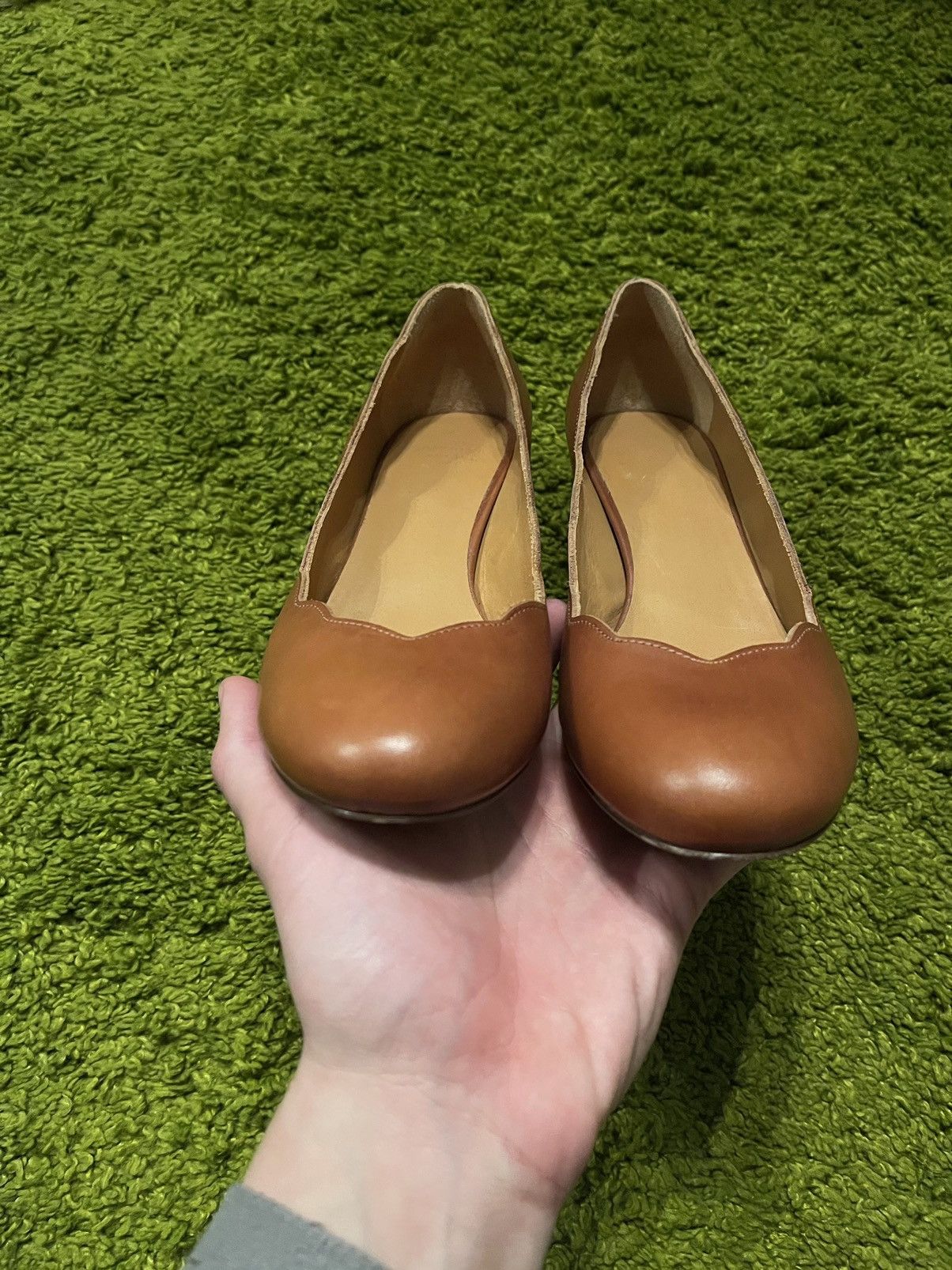 Designer × Sezane Sezane real leather heels shoes Size US 7 / IT 37 - 5 Thumbnail