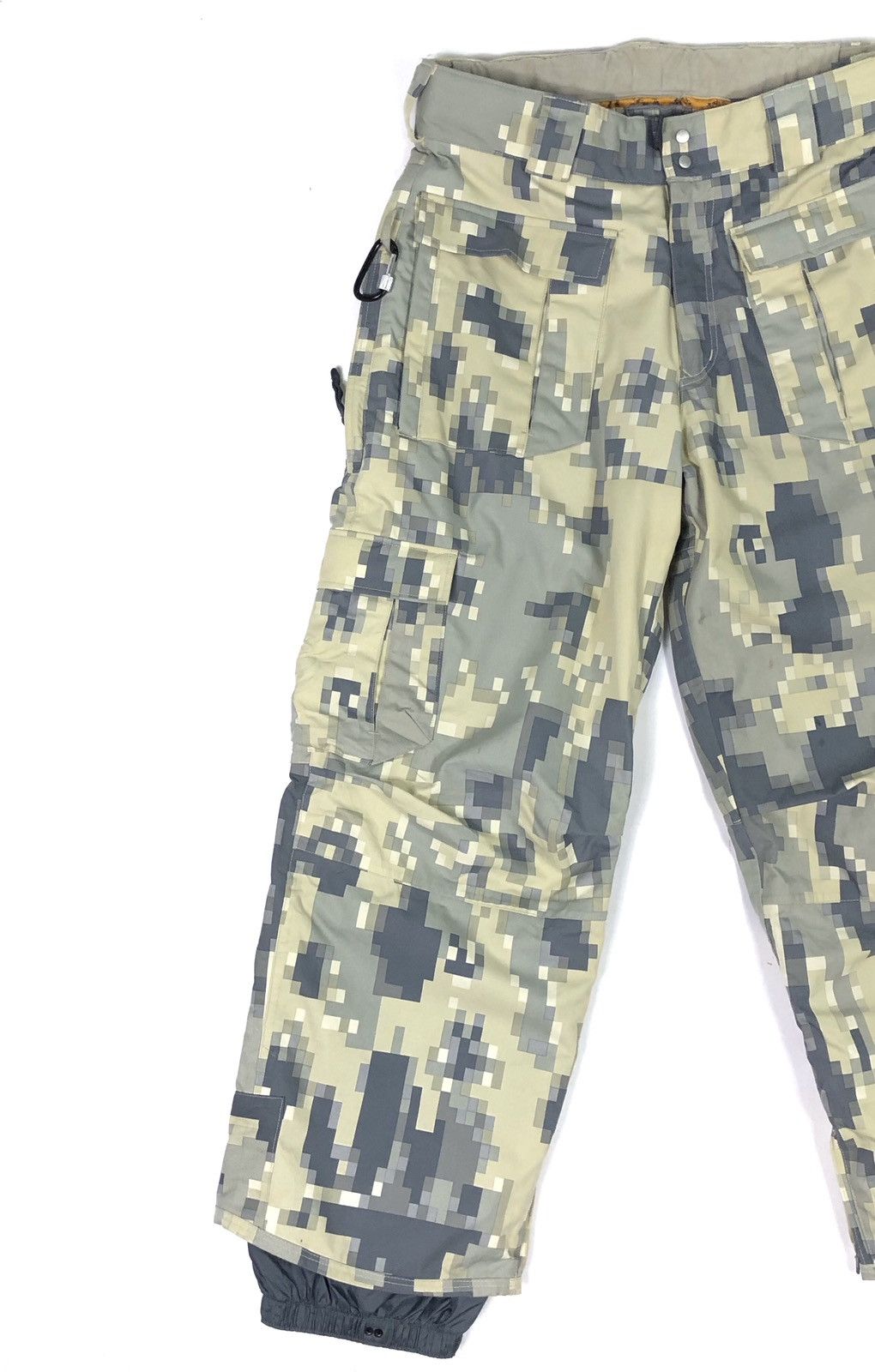 Burton RARE🔥BURTON RONIN 7-POCKETS DIGI CAMO CARGO SNOWBOARD PANTS Size US 32 / EU 48 - 4 Thumbnail