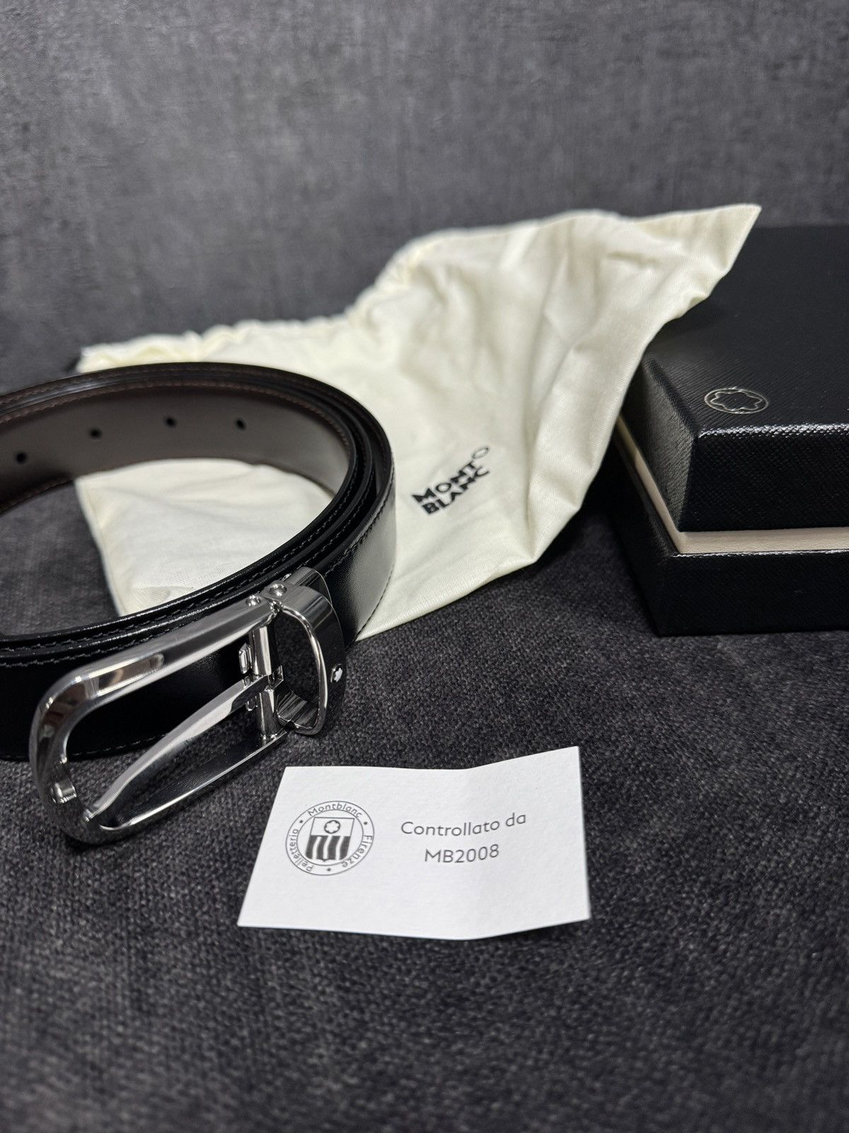 Montblanc Montblanc Reversible Belt Size ONE SIZE - 6 Thumbnail