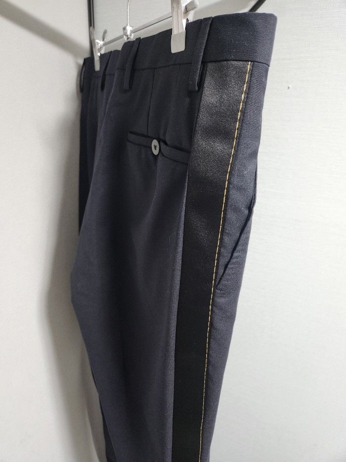 Lanvin Lanvin Contrast Striped Panel 골드스티치 Pants Size US 30 / EU 46 - 5 Thumbnail