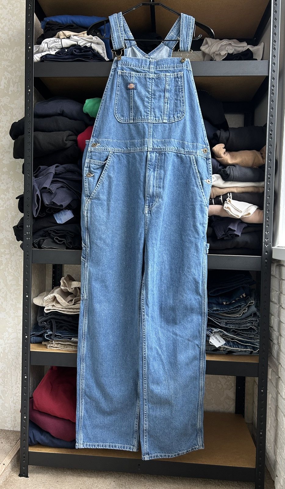 Dickies × Vintage Dickies jeans worker suit bib overalls mens Size M Size US 32 / EU 48 - 1 Thumbnail