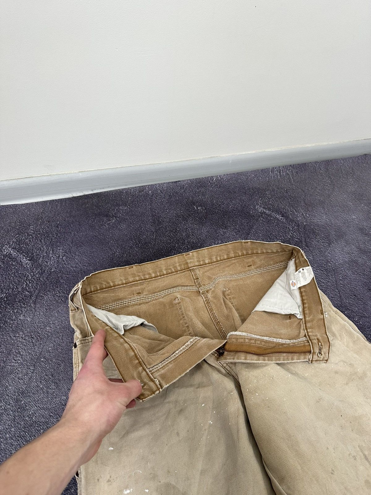 Dickies Vintage Dickies Faded Carpenter Baggy USA Opium Work Pants Size US 36 / EU 52 - 18 Thumbnail
