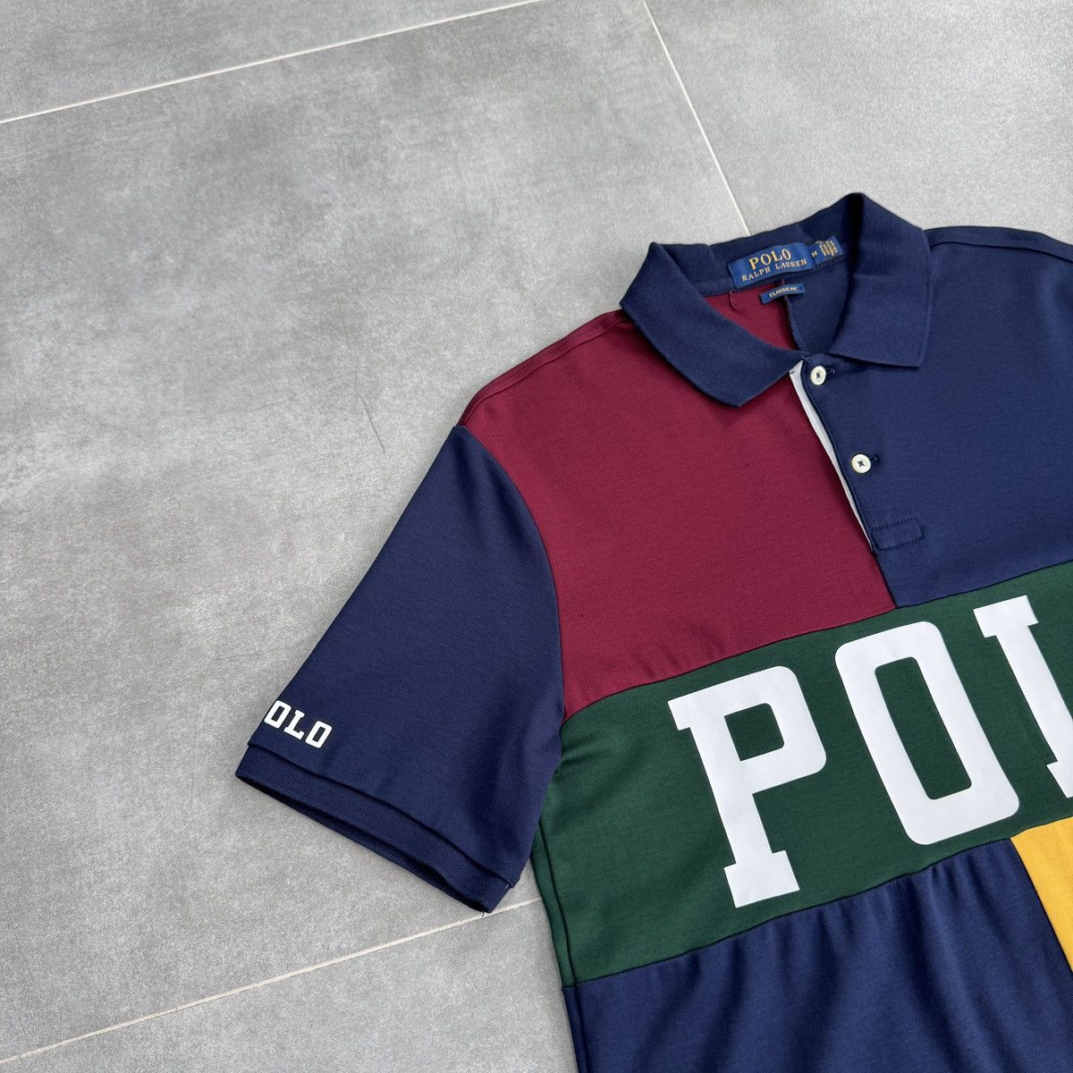 Polo Ralph Lauren Polo Ralph Lauren Multicolor Big Logo Polo Shirt Men Size M Size US M / EU 48-50 / 2 - 3 Thumbnail