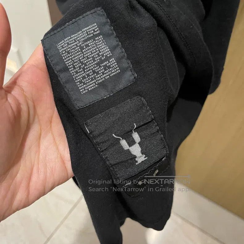 Rick Owens RICK OWENS Printed T-shirt Size US XS / EU 42 / 0 - 4 Thumbnail