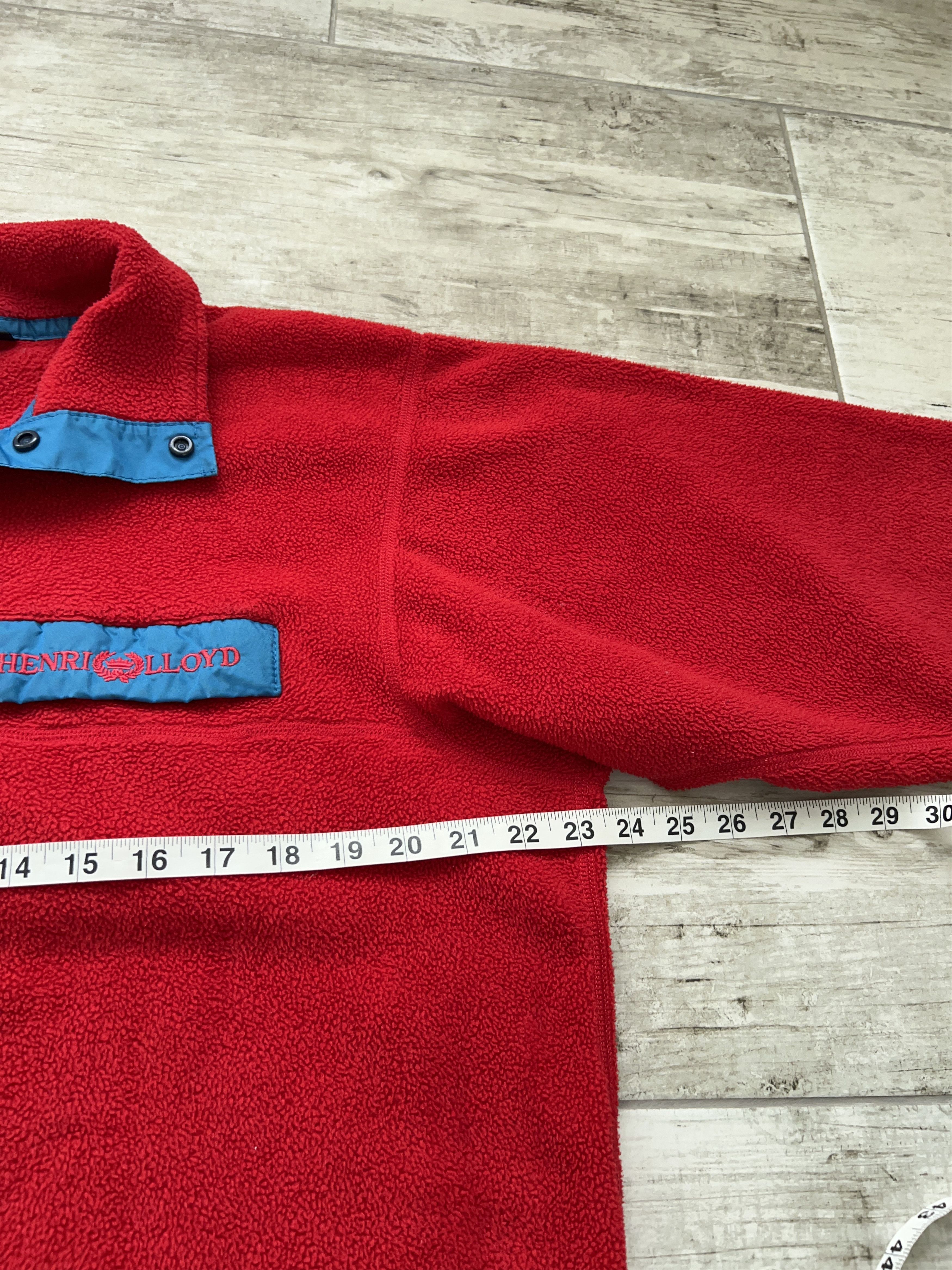 Henri Lloyd × Vintage Mens Fleece Jacket Polartec Sweater Pullover Size M Size US M / EU 48-50 / 2 - 7 Thumbnail