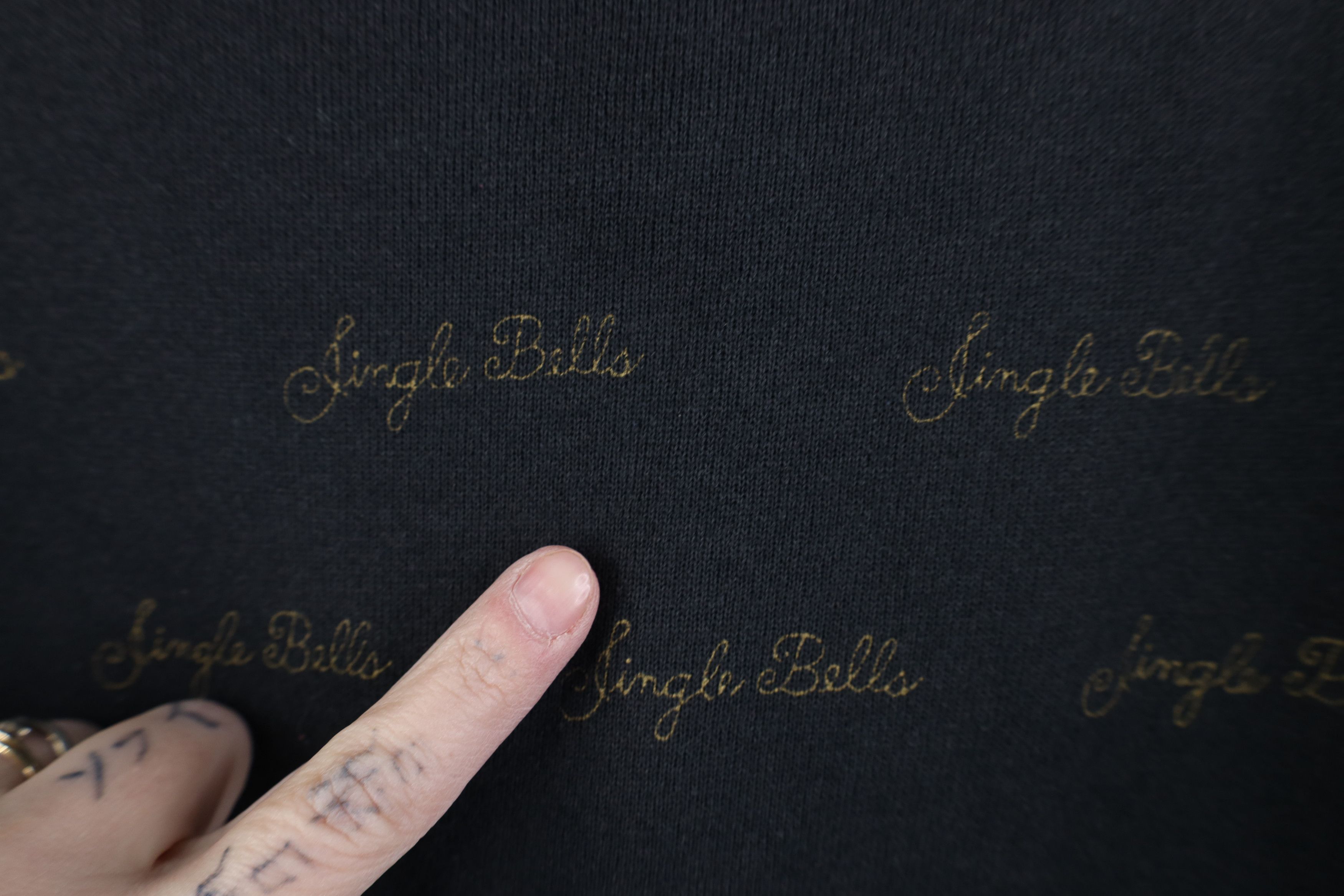 Vintage Vintage 90s Noel Santa Christmas Crewneck Sweatshirt USA Size L / US 10 / IT 46 - 9 Thumbnail