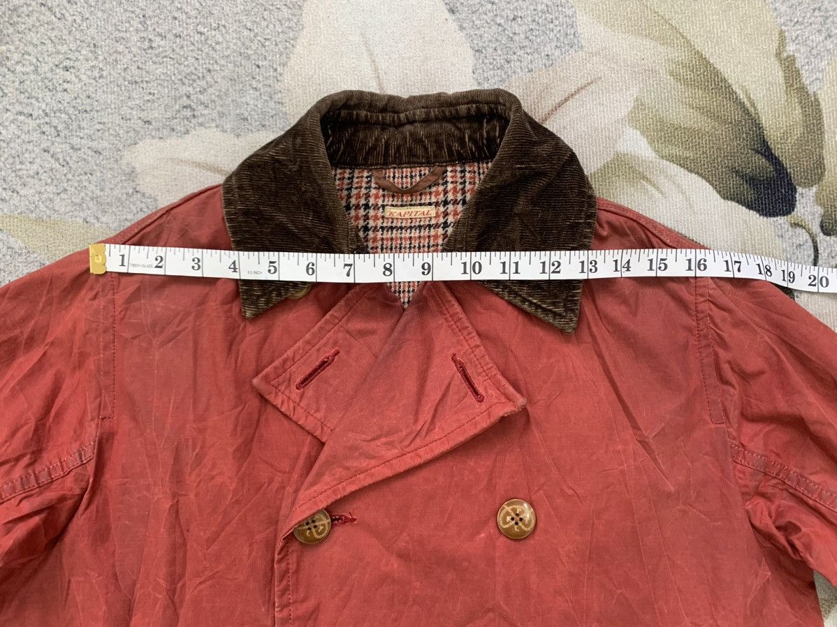 Kapital Kapital Waxed Blouson Jacket Double Breast Size US M / EU 48-50 / 2 - 20 Thumbnail