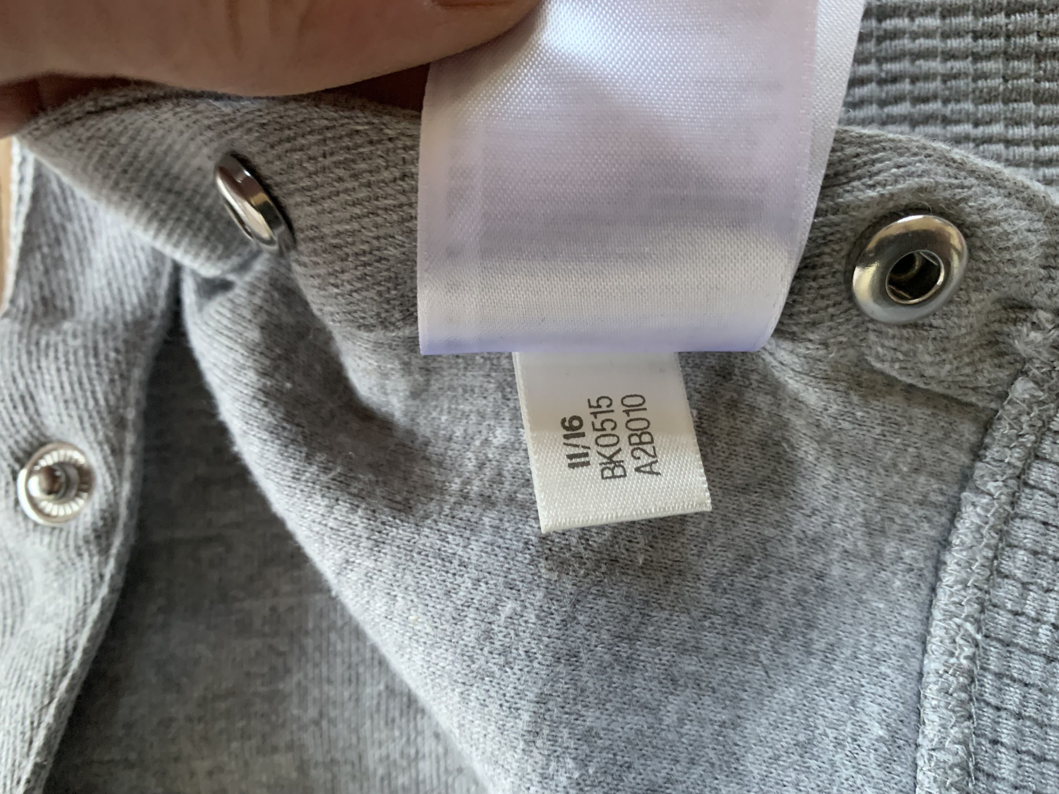 Adidas Adidas Cotton Grey Sweatshirt Anorak Size US L / EU 52-54 / 3 - 11 Thumbnail