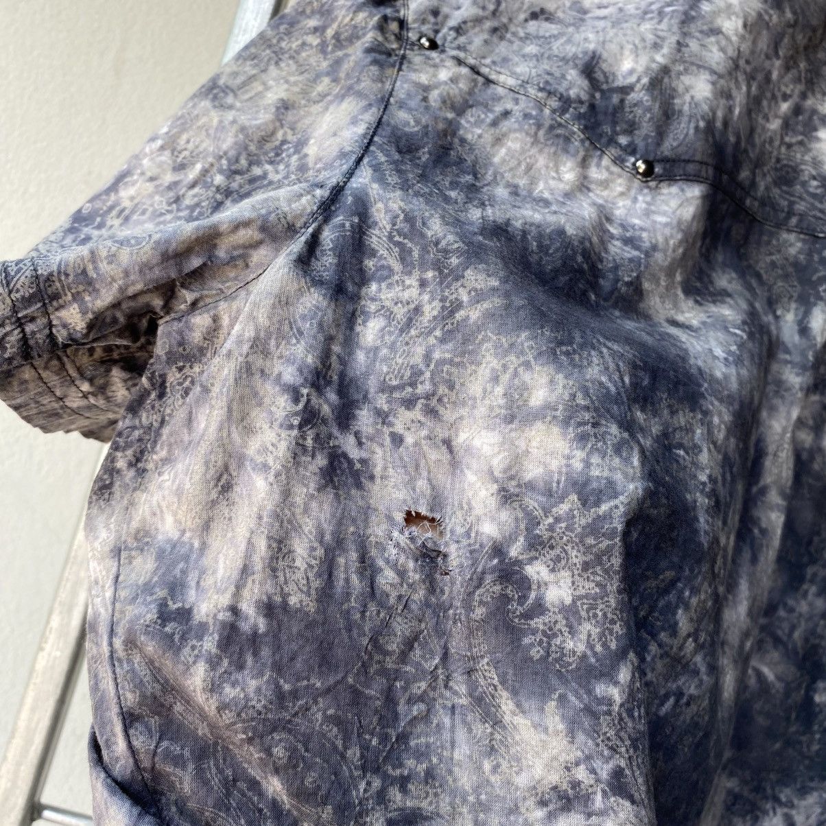 In The Attic In The Atti Men Y2K Short-Sleeve Tie-Dye Western Shirt Size US L / EU 52-54 / 3 - 12 Thumbnail