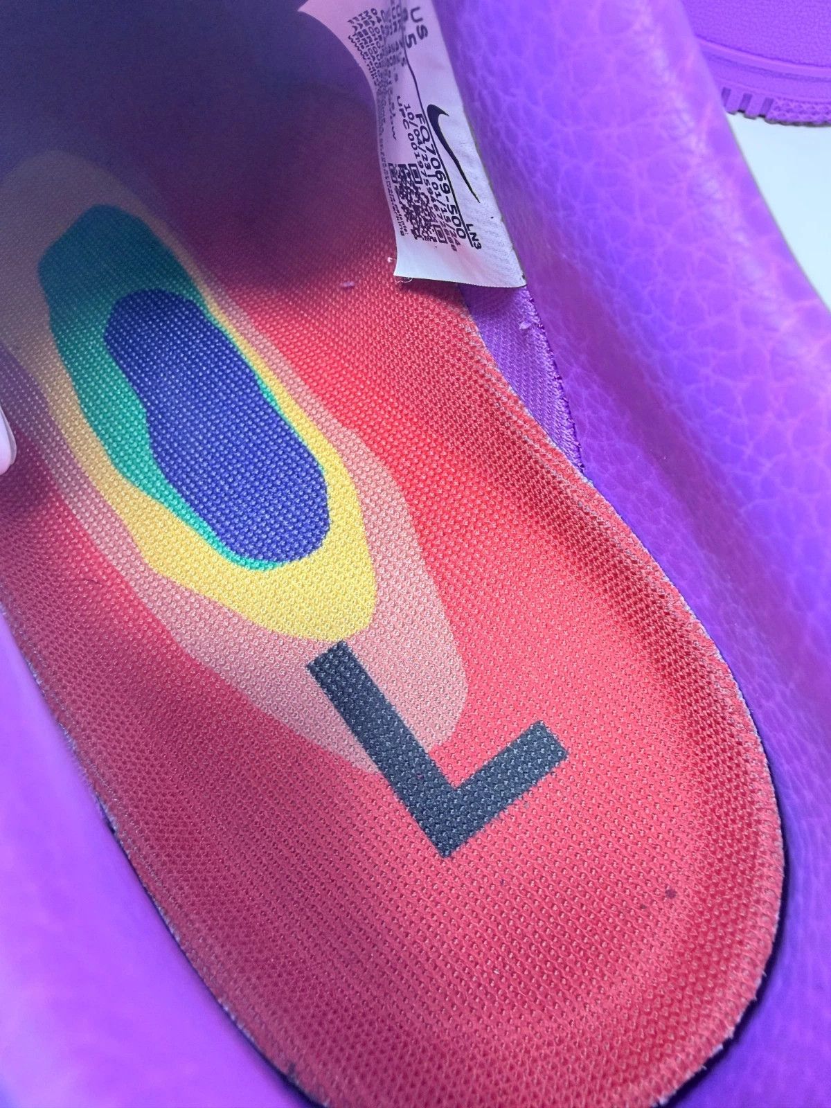 Cactus Plant Flea Market × Nike CPFM Nike Air Force 1 Low Purple Fuchsia Size US 8.5 / EU 41-42 - 8 Thumbnail