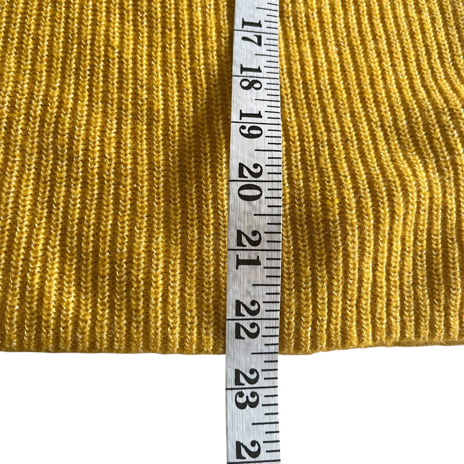 Boden Boden Frill Collar Mustard Yellow Button Front Sweater Size S / US 4 / IT 40 - 8 Thumbnail
