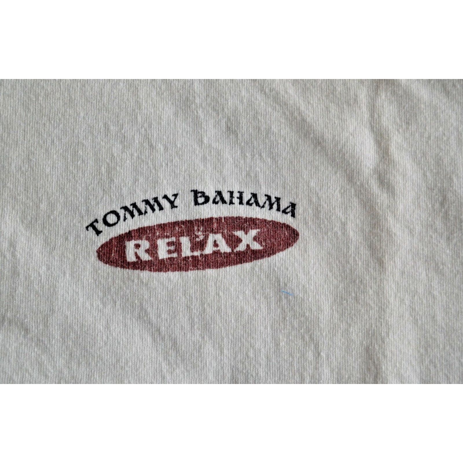 Tommy Bahama Tommy Bahama Shirt Men's M/L White Beach Graphic Tee Cotton T-Shirt Size US M / EU 48-50 / 2 - 3 Thumbnail