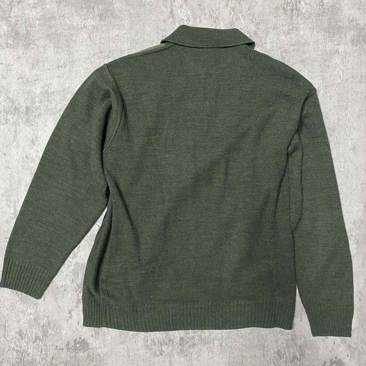 Other Green & black vintage 80s polo sweater polo Size US L / EU 52-54 / 3 - 4 Thumbnail