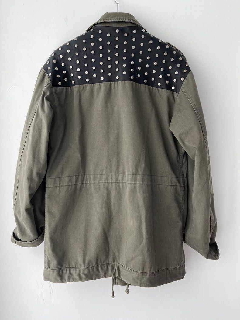 Saint Laurent Paris Saint Laurent Paris Military green button studded patchwork Size US S / EU 44-46 / 1 - 3 Thumbnail