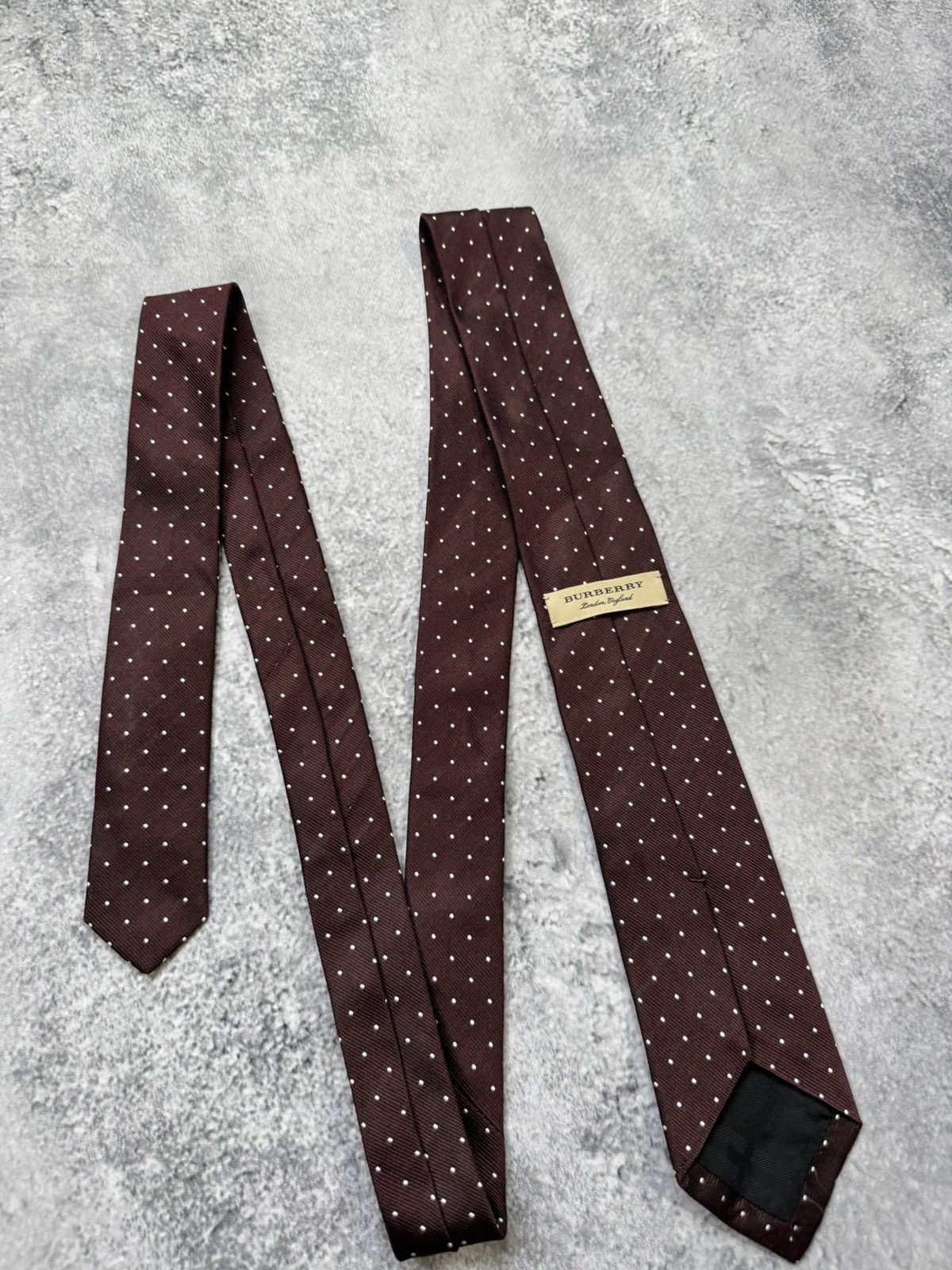 Burberry Vintage Burberry Tie Size ONE SIZE - 2 Thumbnail