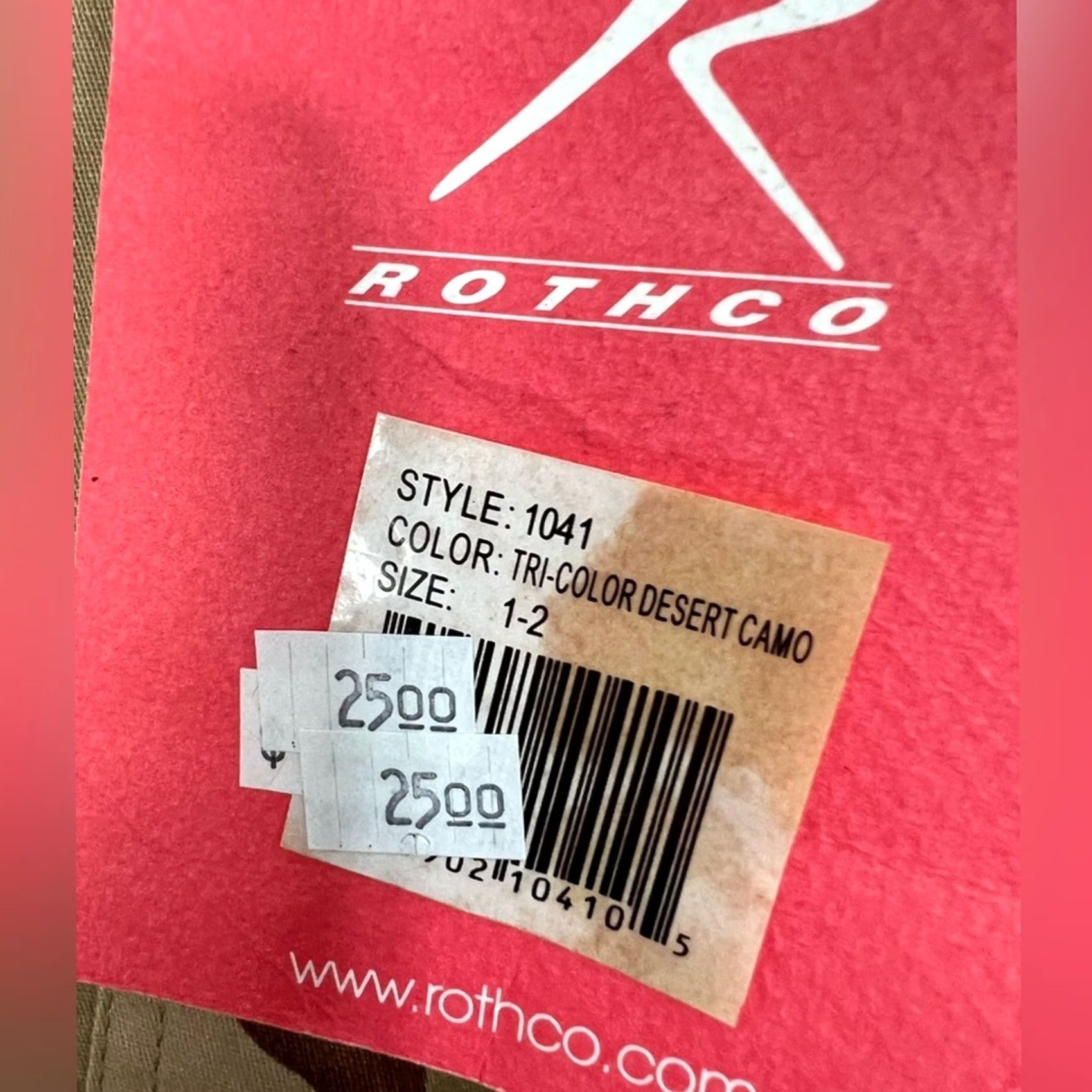 Rothco Rothco Tan Desert Camo Capri Pants Regular 1/2 Nwt Size 26" / US 2 / IT 38 - 6 Thumbnail