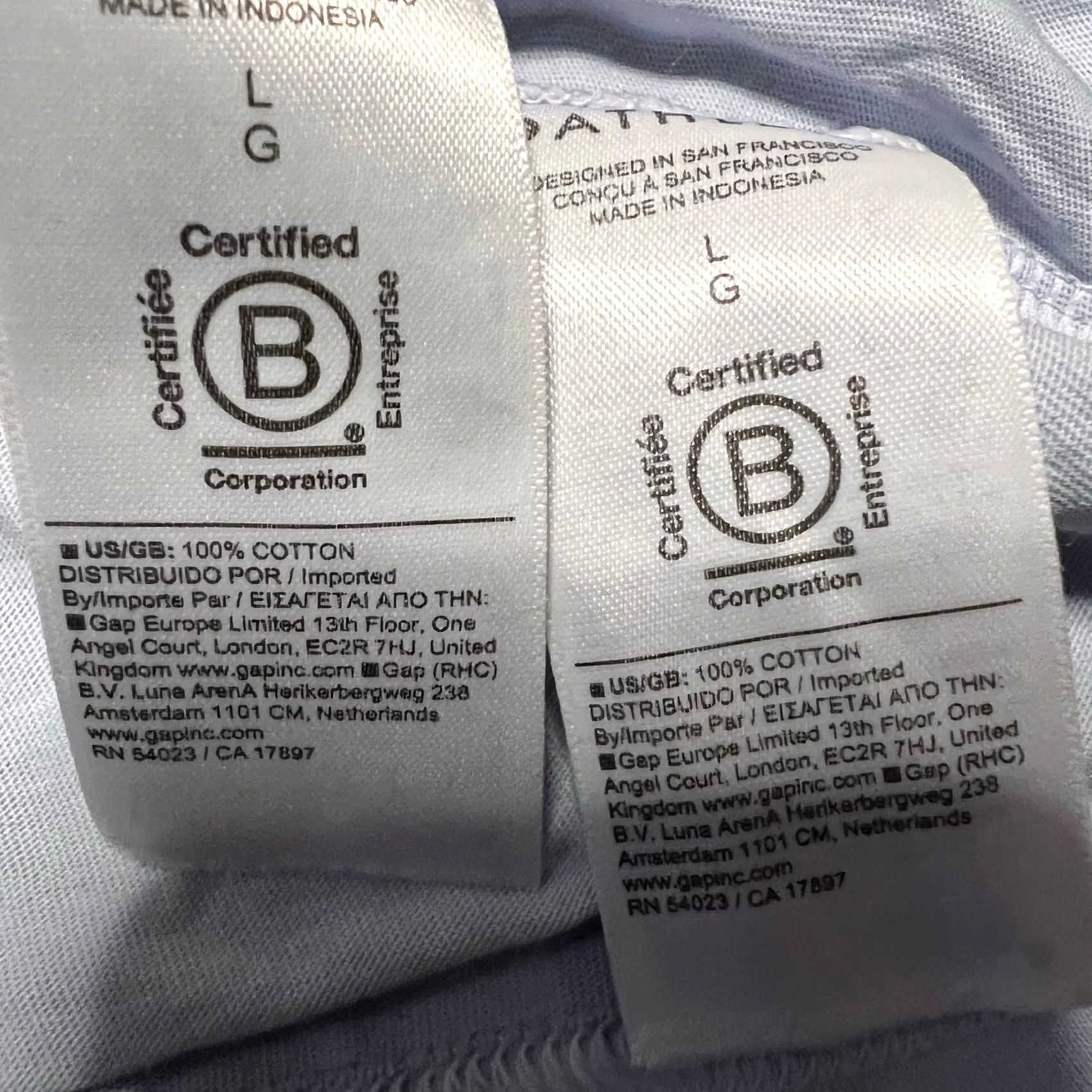 Athleta Athleta T-Shirt Womens Large Blue Crew Shirt Attletic***, Light discoloration Size L / US 10 / IT 46 - 5 Thumbnail