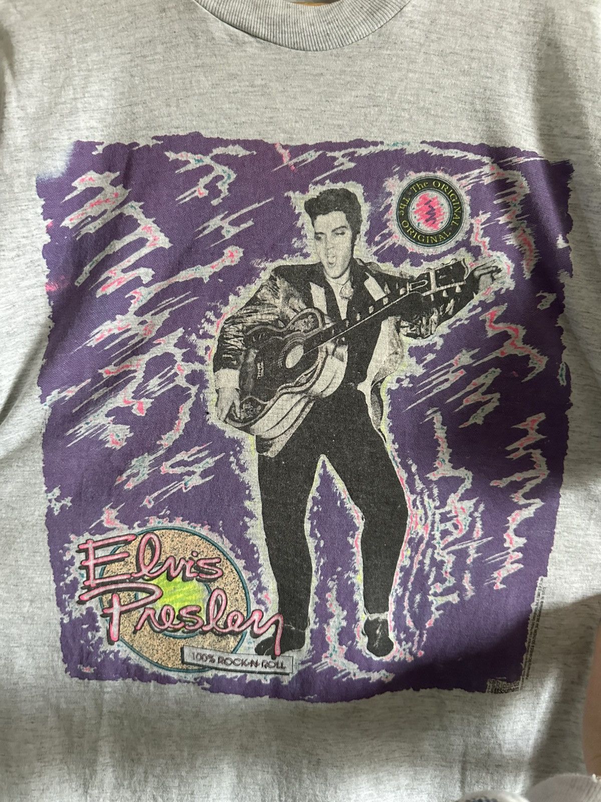 Vintage Elvis Presley Vintage Rock & Roll Tee Size US XL / EU 56 / 4 - 3 Thumbnail