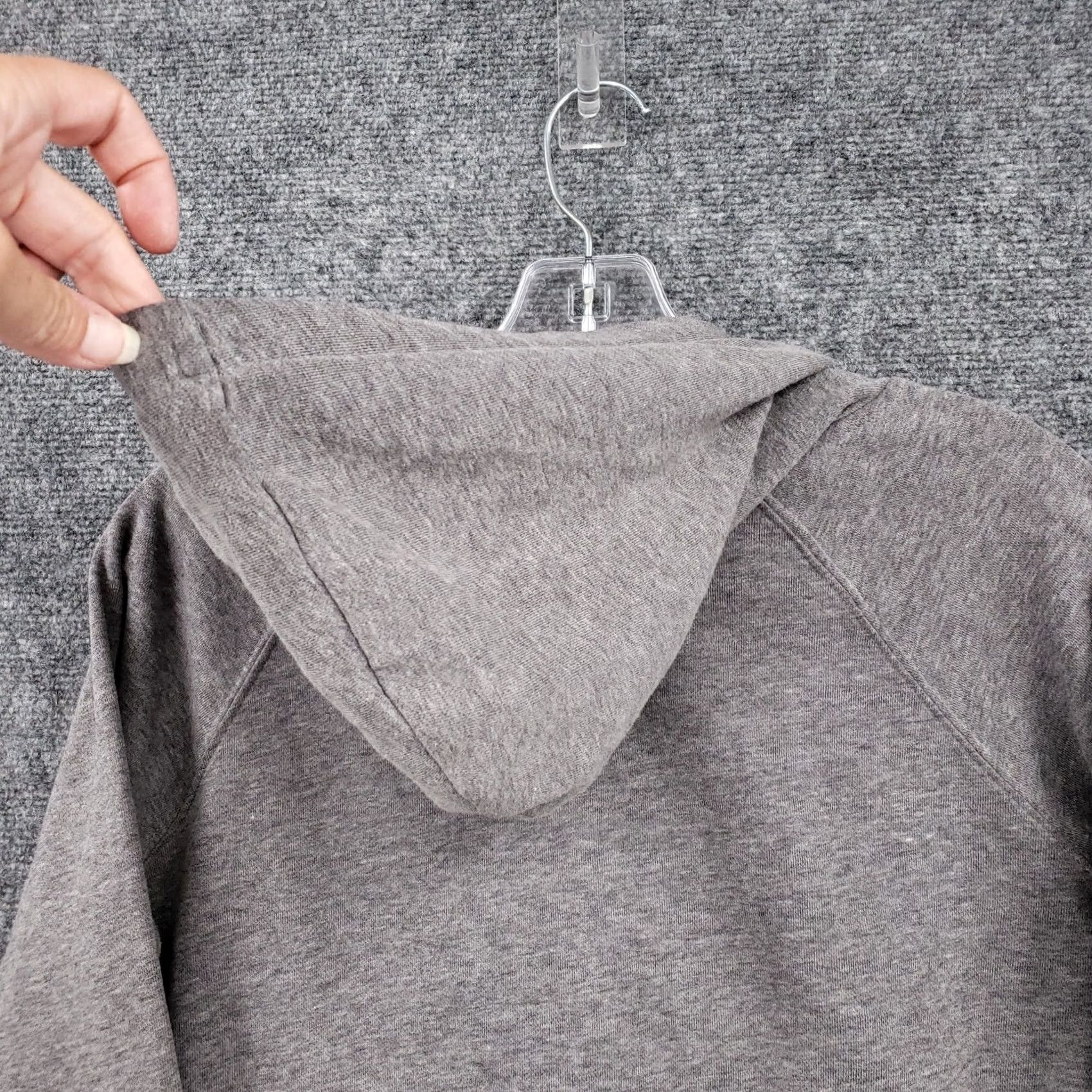 Old Navy Old Navy Hoodie Womens S Small Gray Pullover Raglan Long Sleeve Sports Outerwear Size S / US 4 / IT 40 - 6 Thumbnail