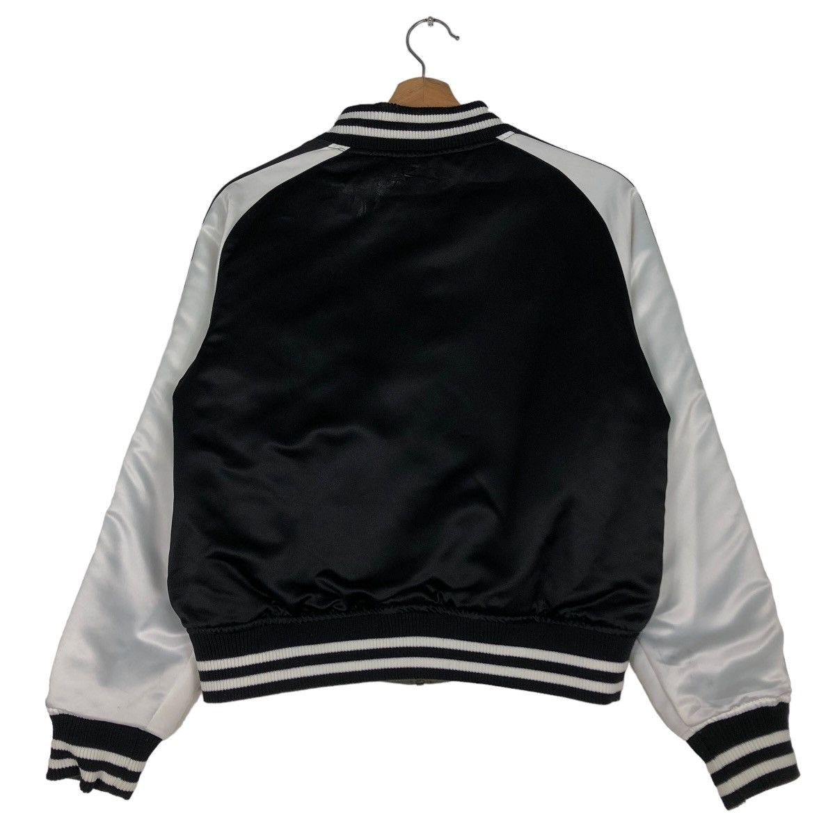 Japanese Brand 🔥Vtg Reversible Satin Bomber Jacket Sukajan Ingni Issey Size US S / EU 44-46 / 1 - 18 Thumbnail