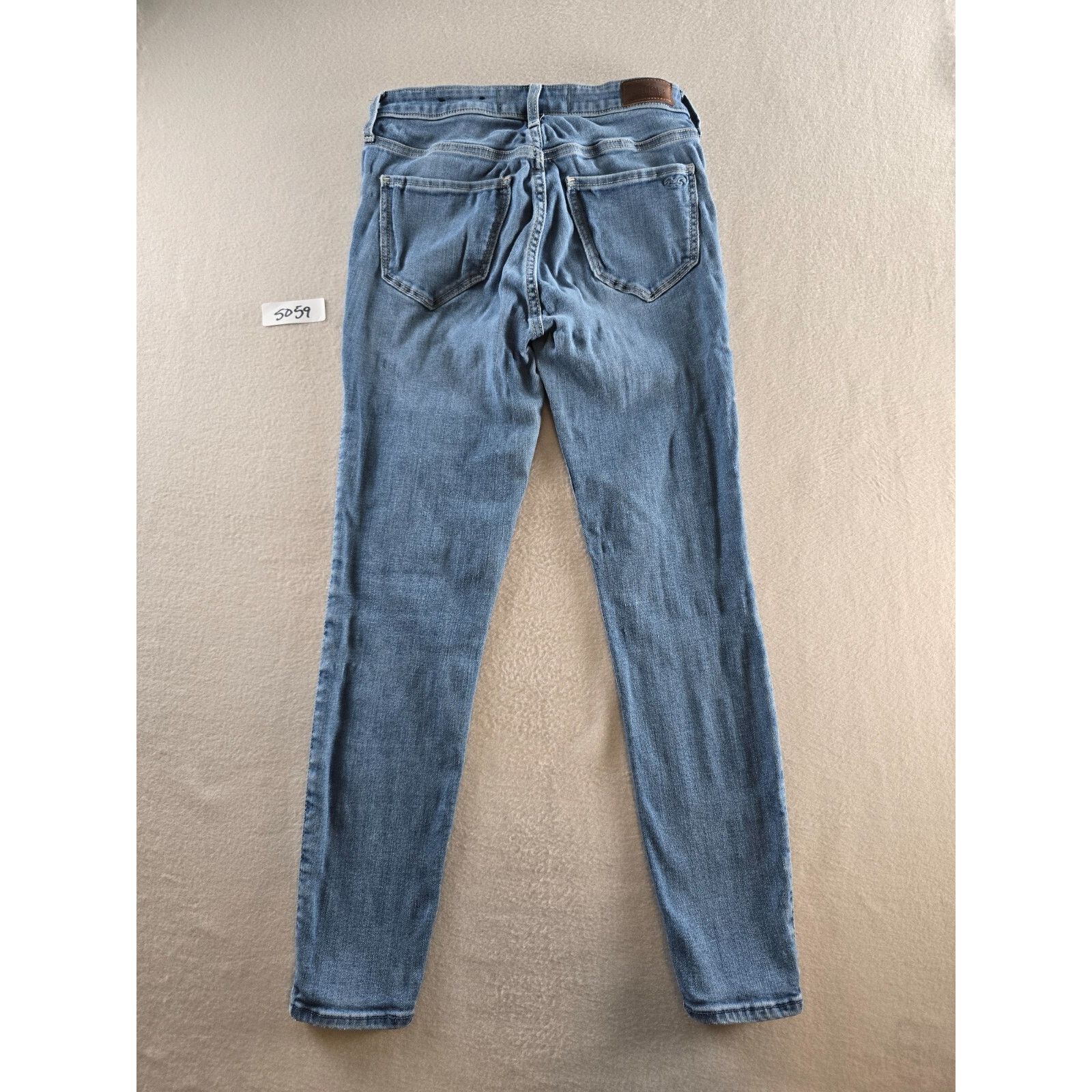 Hollister Hollister Jeans Womens Sz 27 Stretch High Rise Super Skinny Size 27" / US 4 / IT 40 - 13 Thumbnail