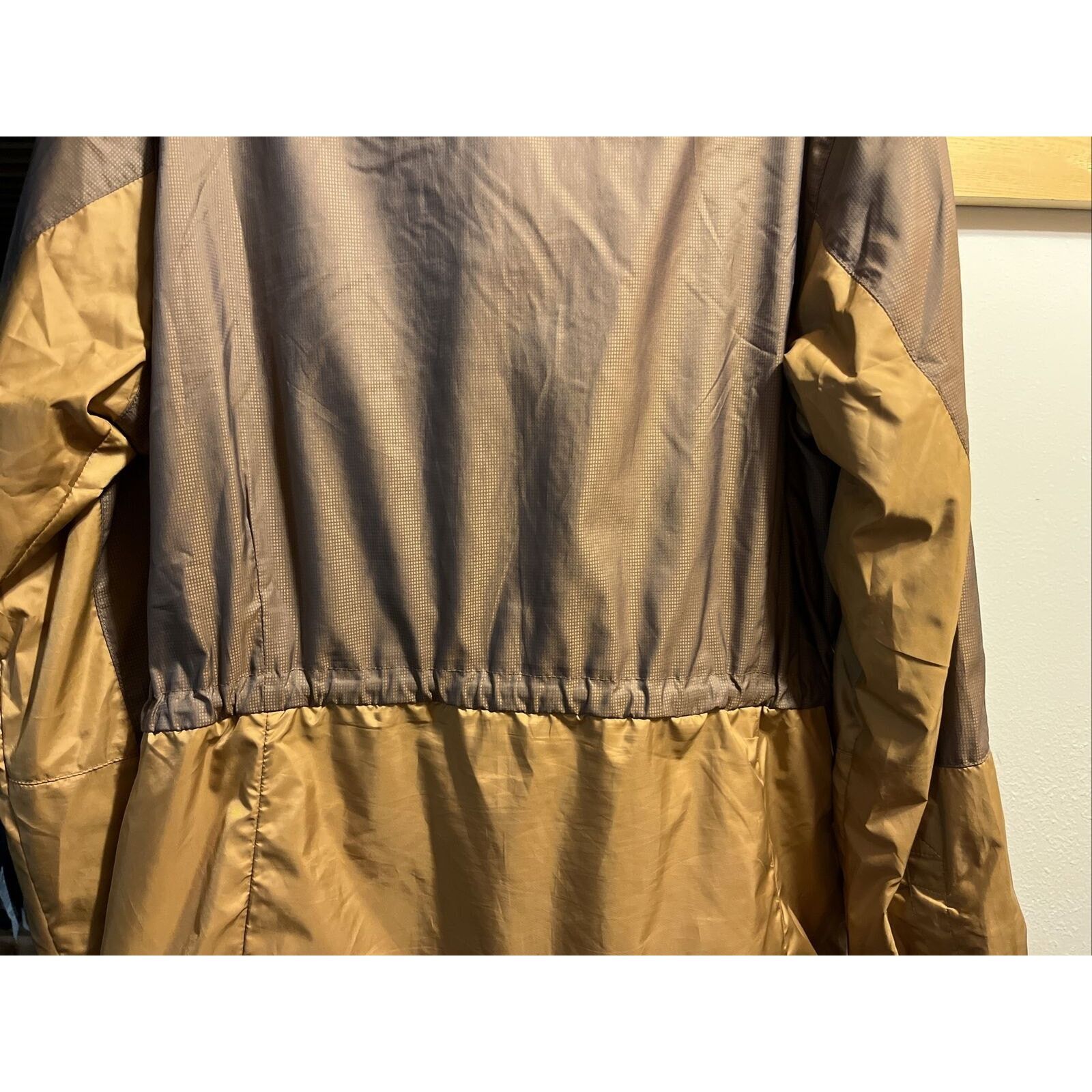Columbia Columbia Women’s M Brown LS Zip Poly Nylon Hooded Rain Coat Size M / US 6-8 / IT 42-44 - 10 Thumbnail