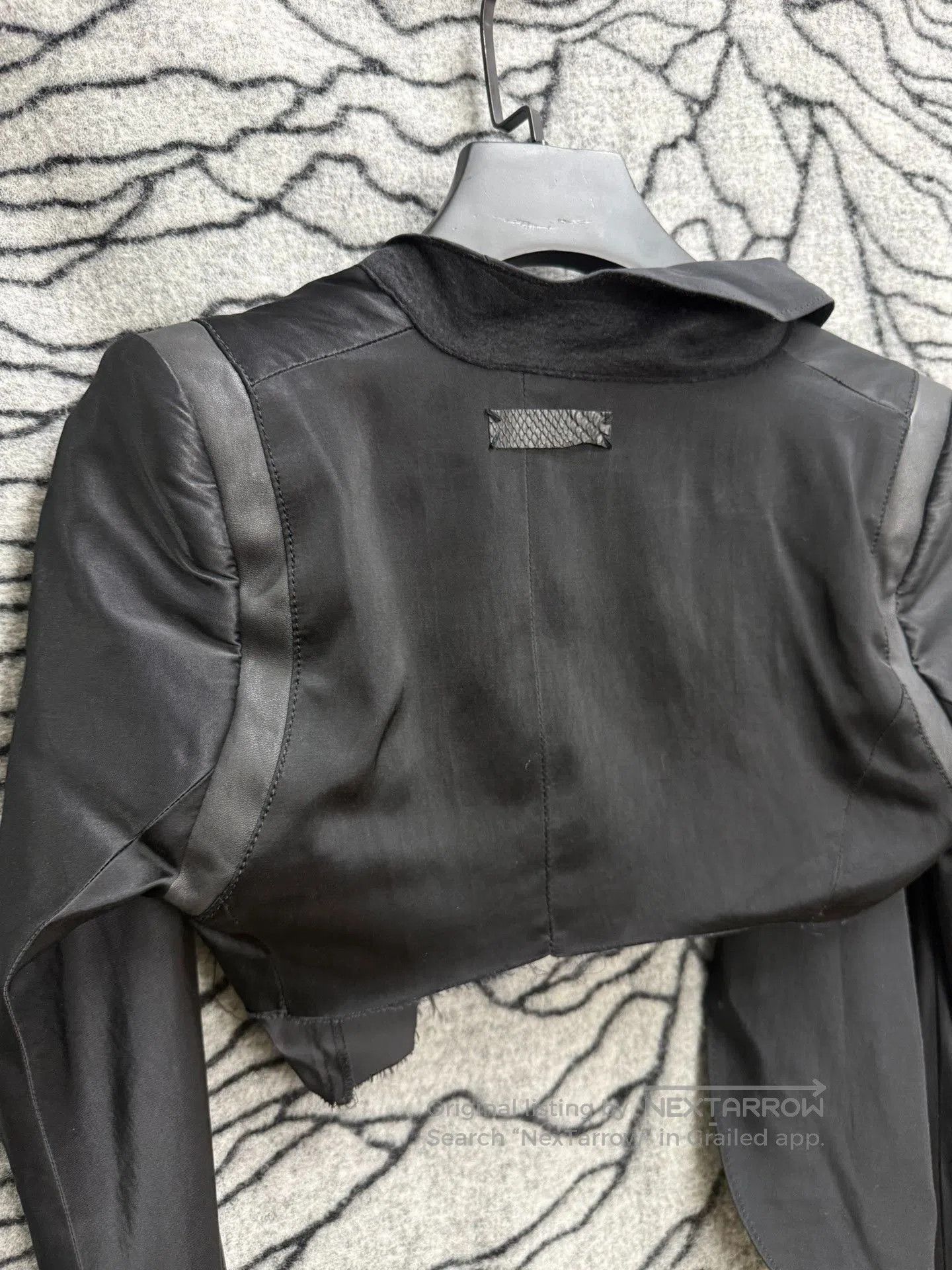 Other Asymmetric Deconstructed Silk Jacket. Size US M / EU 48-50 / 2 - 6 Thumbnail