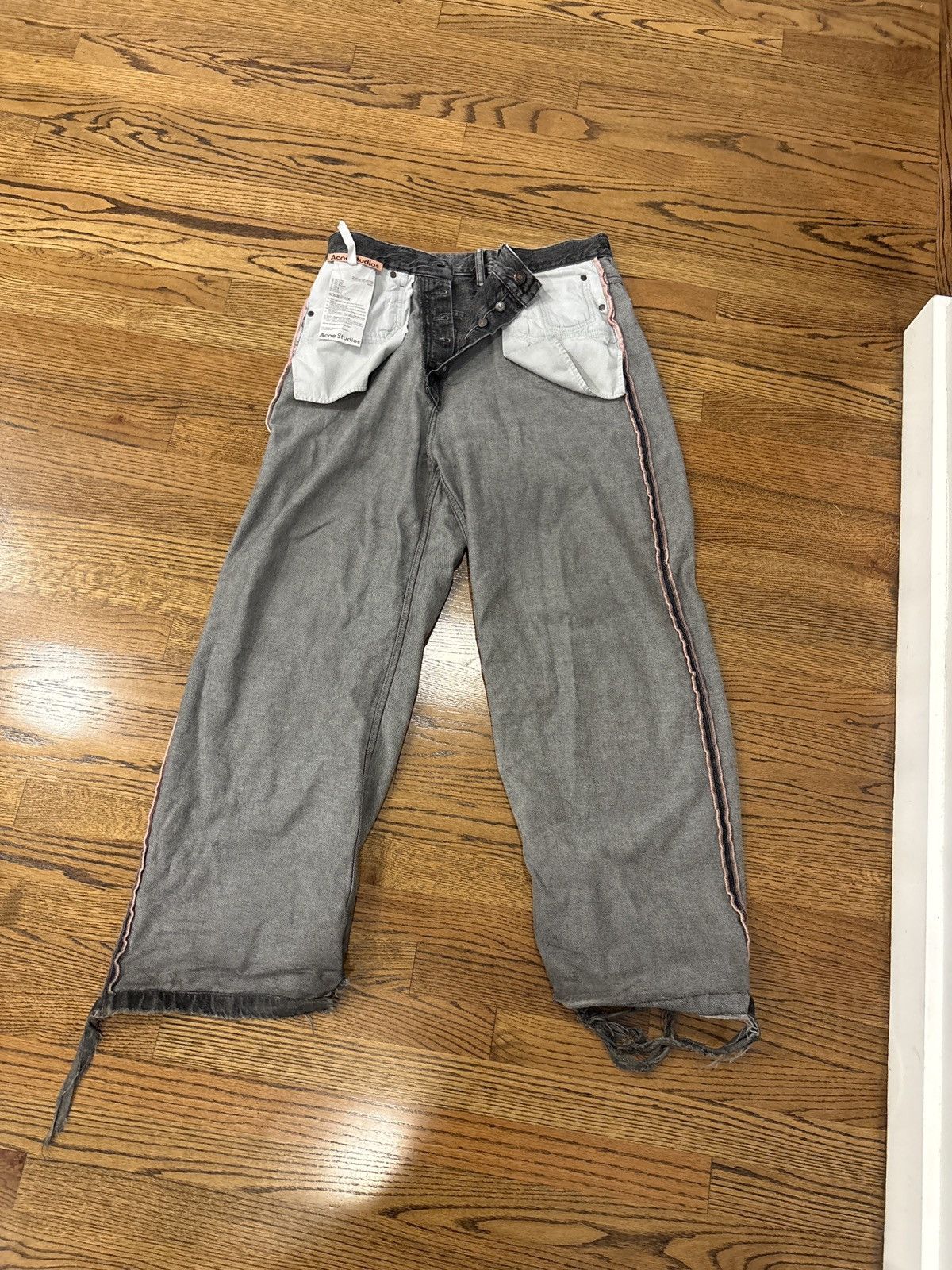 Acne Studios Acne Studios 1989 Game Black Size US 32 / EU 48 - 5 Thumbnail