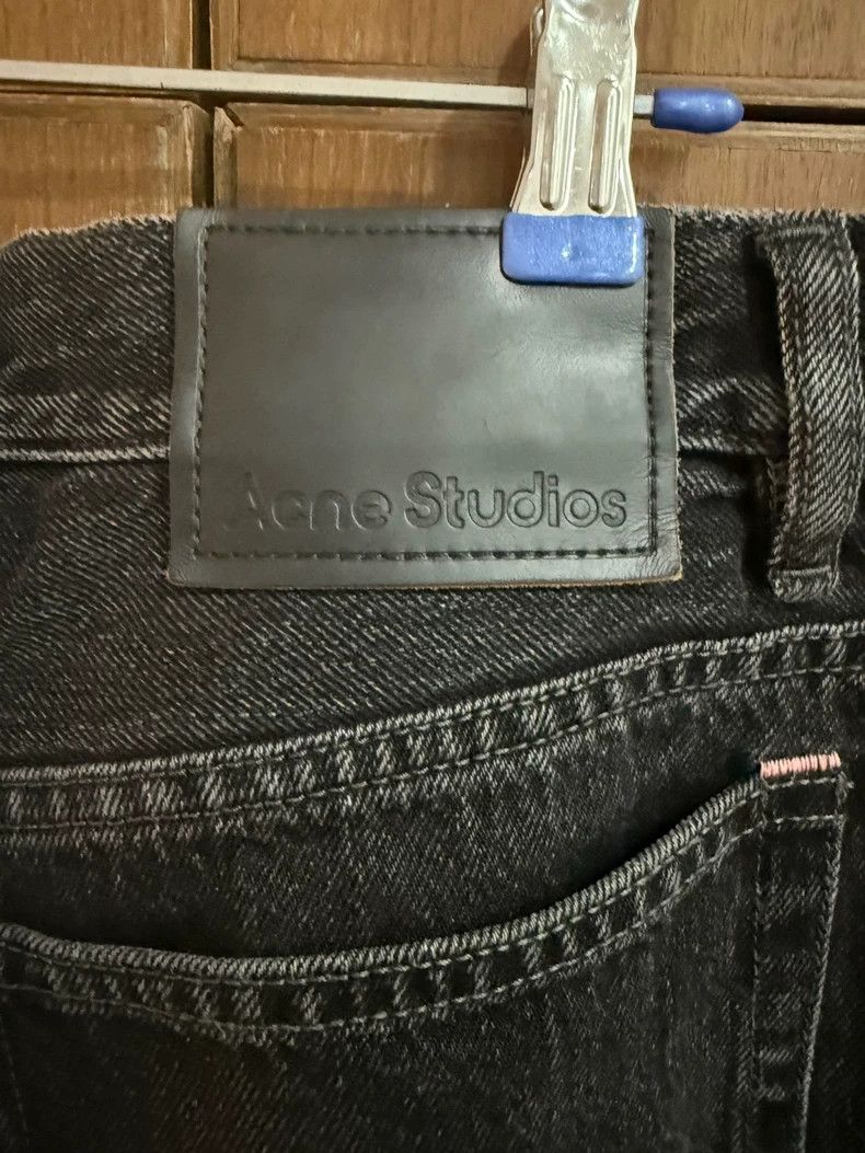 Acne Studios Acne Studios Washed black wide-leg jeans Size US 30 / EU 46 - 3 Thumbnail