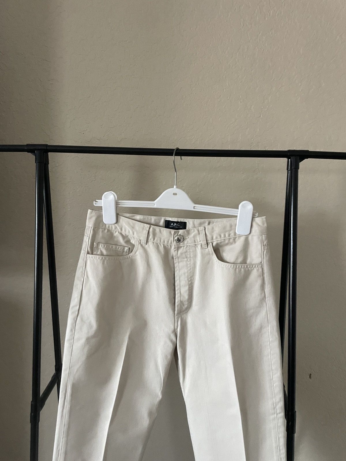 A.P.C. Cotton Button Fly Jeans Size US 30 / EU 46 - 2 Thumbnail