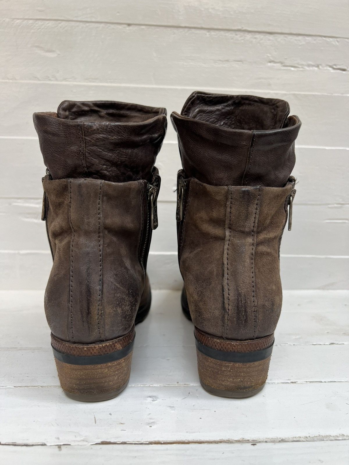 A.S.98 AS 98 Leather Boots Avant Garde KimRii x Guidi design Size US 7 / IT 37 - 8 Thumbnail