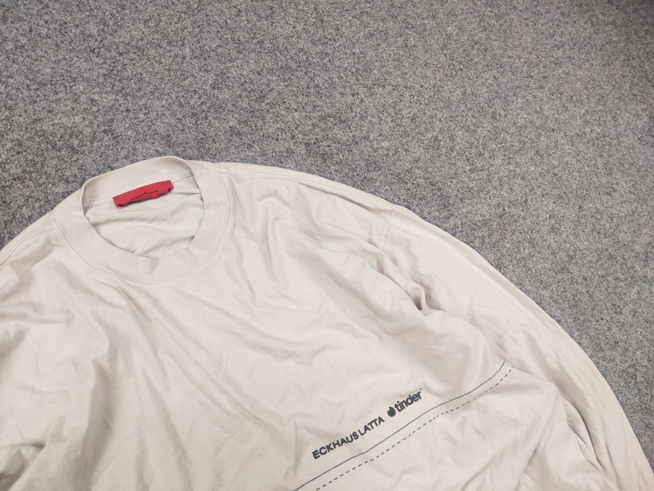 Eckhaus Latta Eckhaus Latta Tinder Available Jersey Long sleeve Shirt Tee Size US XL / EU 56 / 4 - 5 Thumbnail