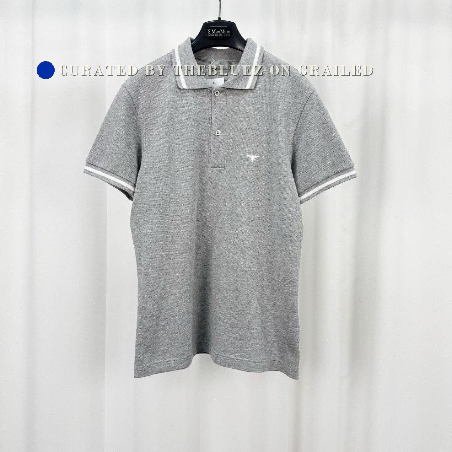 Dior Dior Embroidered Bee Polo Short Sleeve Size US M / EU 48-50 / 2 - 1 Thumbnail