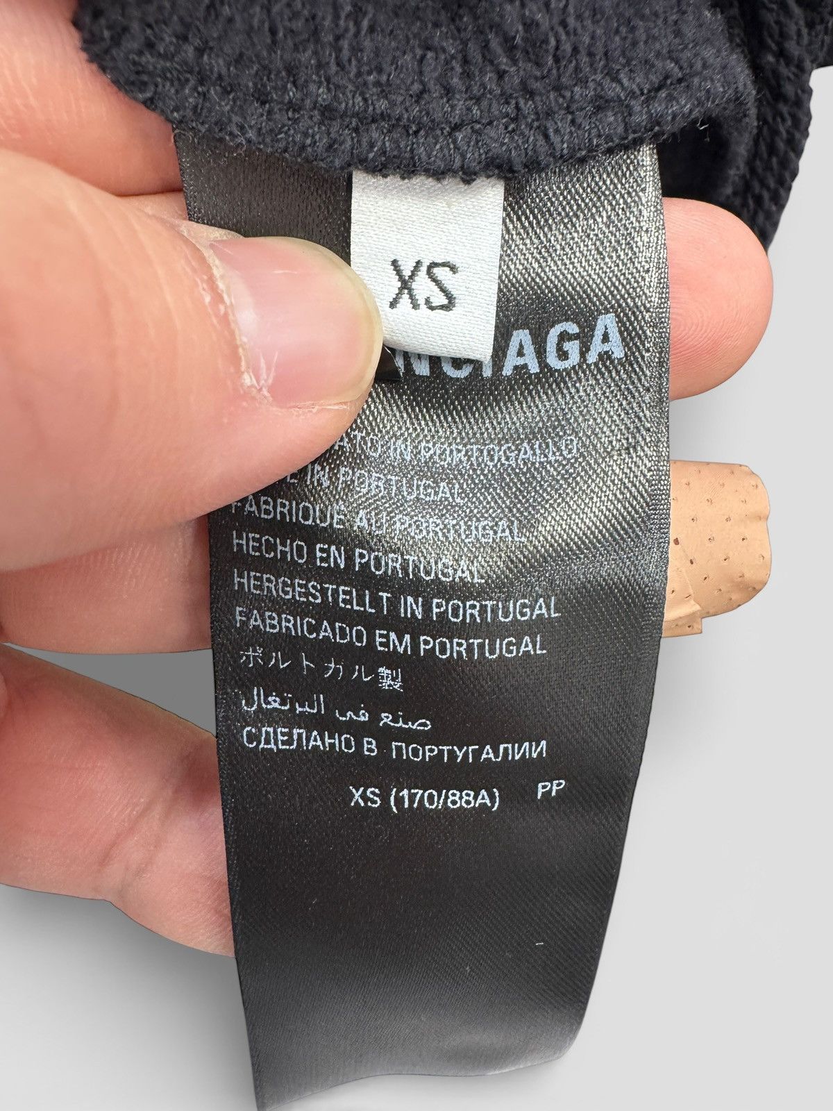 Balenciaga Balenciaga City Black Hoodie Size US XS / EU 42 / 0 - 6 Thumbnail