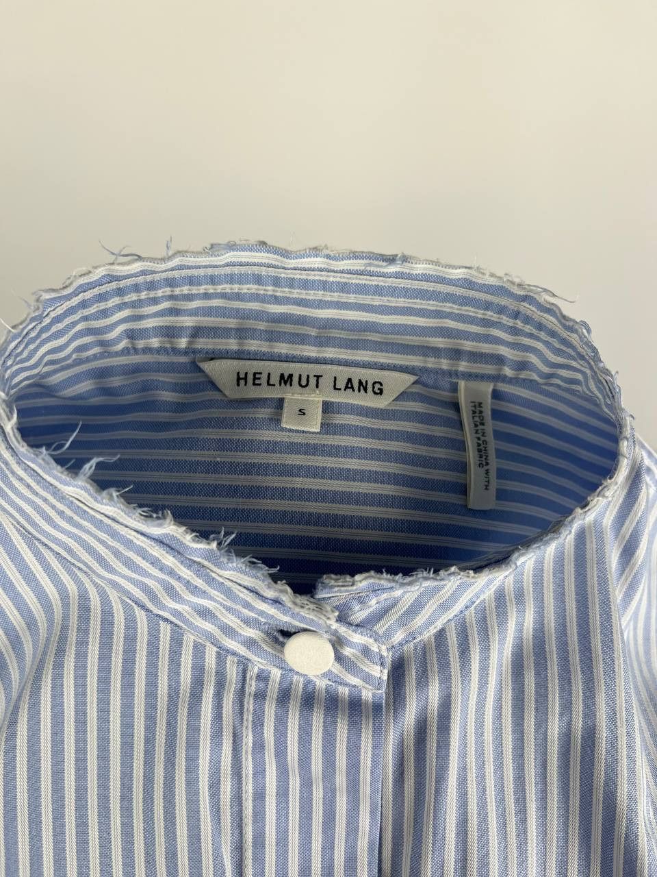 Helmut Lang Helmut Lang Striped Cotton Sleeveless Shirt Blouse Size S / US 4 / IT 40 - 9 Thumbnail