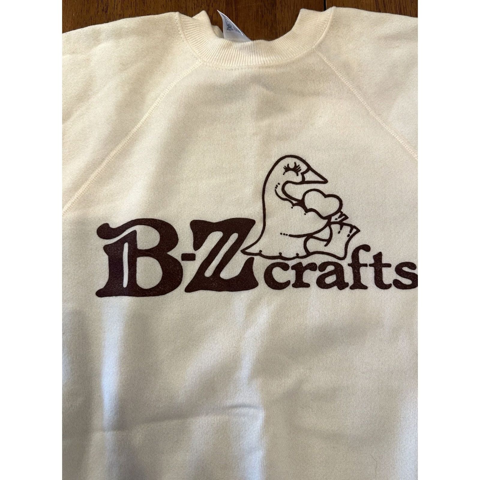 Hanes VINTAGE Nike Crewneck Sweatshirt Large BZ Crafts Duck Made In USA 80s Holiday Festive Retro American Logo Mens Size US L / EU 52-54 / 3 - 2 Thumbnail