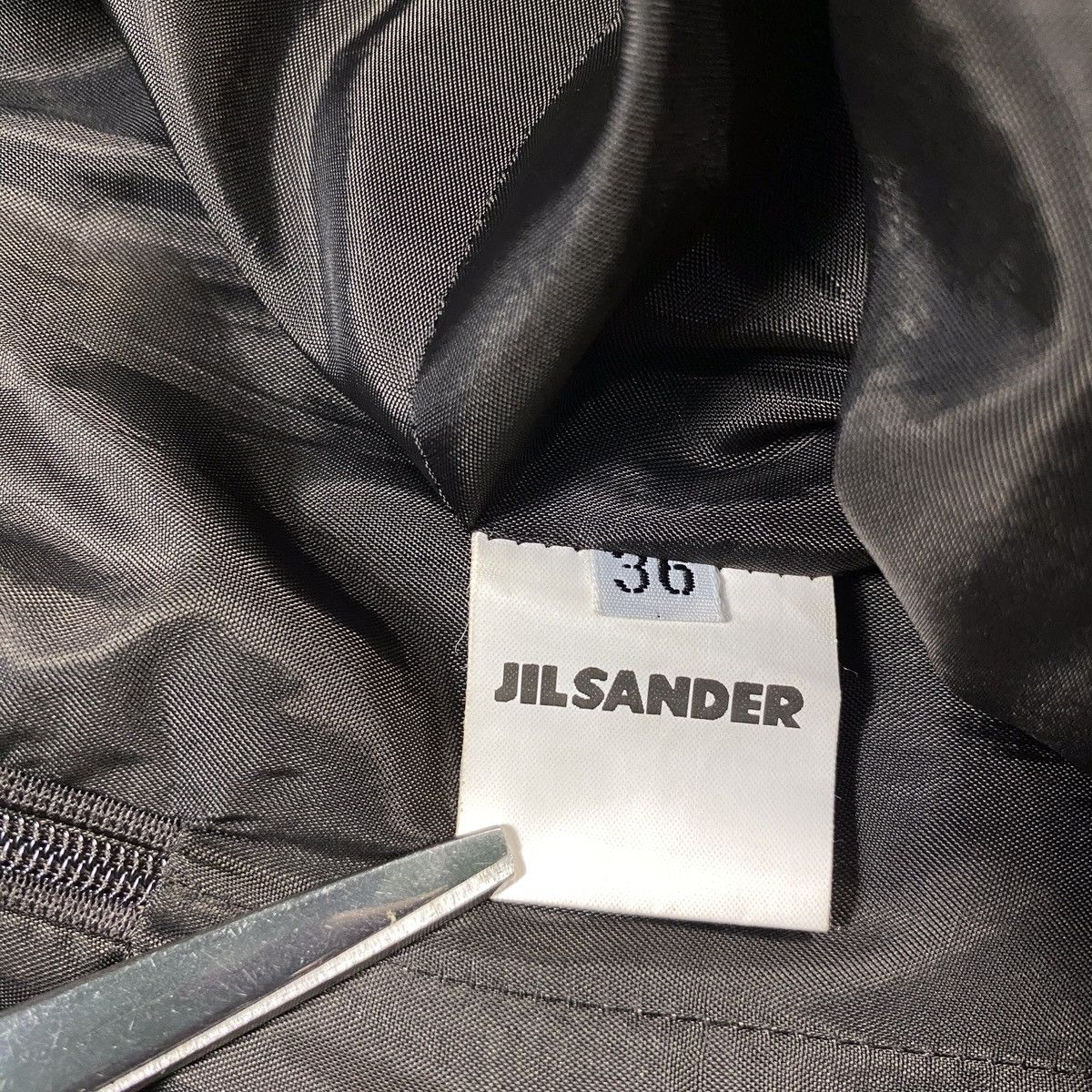 Jil Sander Jil Sander - Wool - Skirt Size 25" / US 0 / IT 36 - 3 Thumbnail