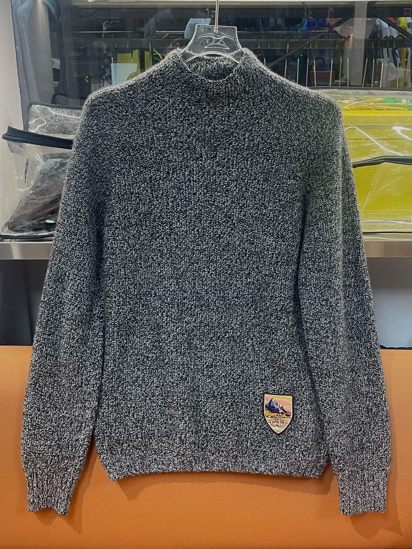 Dior DIOR FW22 Men's High Neck Sweater Size US S / EU 44-46 / 1 - 1 Thumbnail