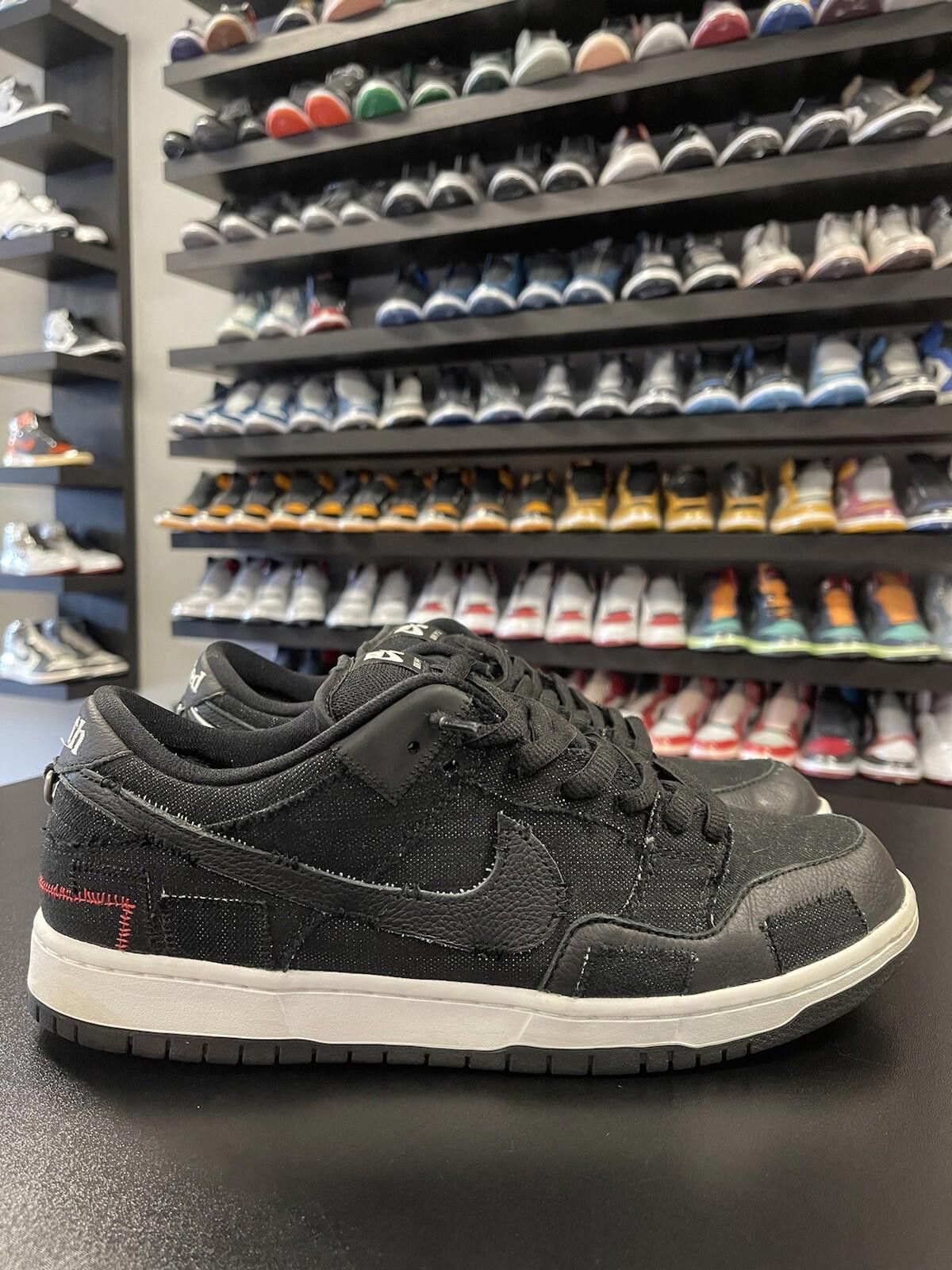 Nike Size 12 - Nike SB Dunk Low Wasted Youth Black Sneaker Size US 12 / EU 45 - 3 Thumbnail