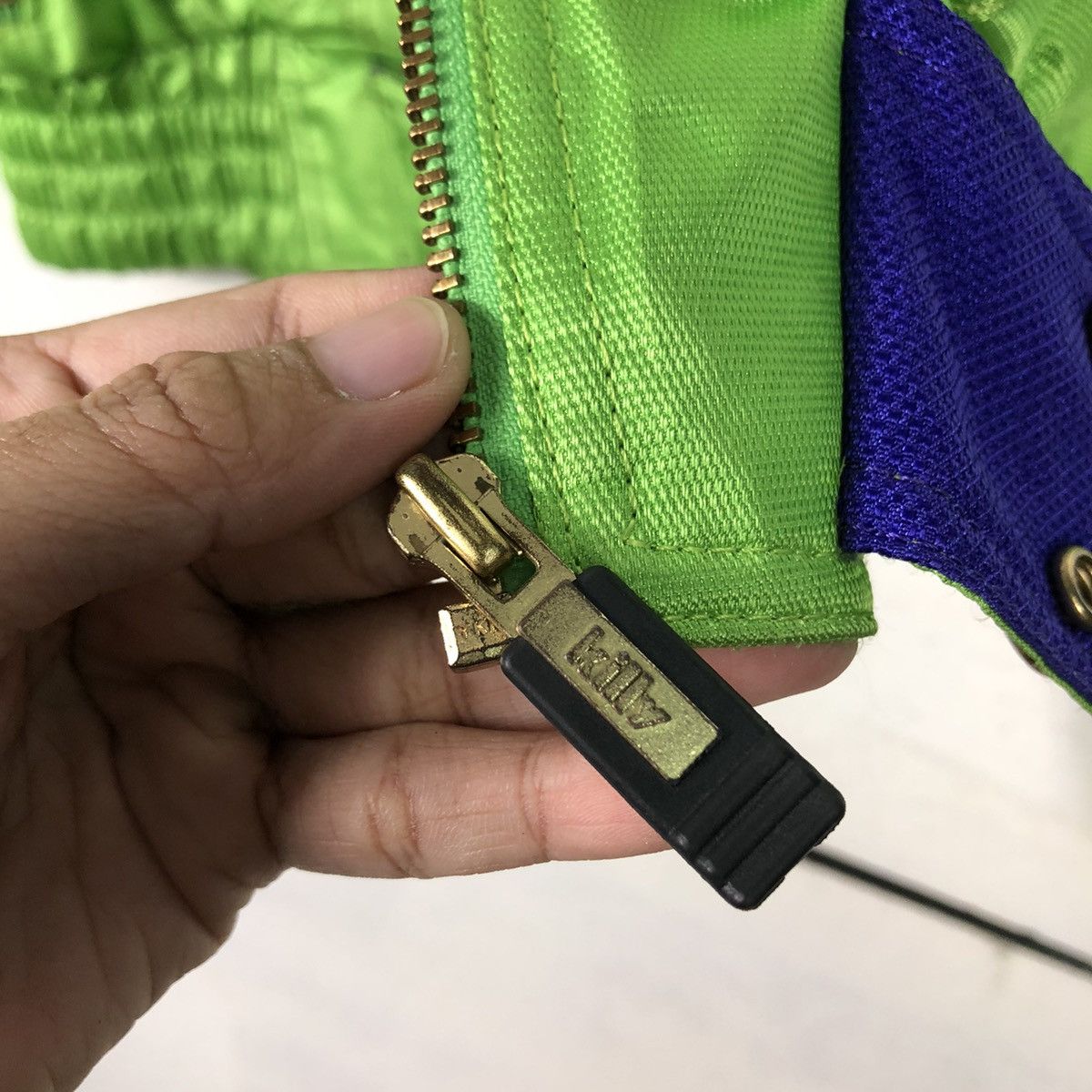 Japanese Brand 📌Cropped Bomber Jacket Ski Wear Killy Multi Color Size US L / EU 52-54 / 3 - 18 Thumbnail