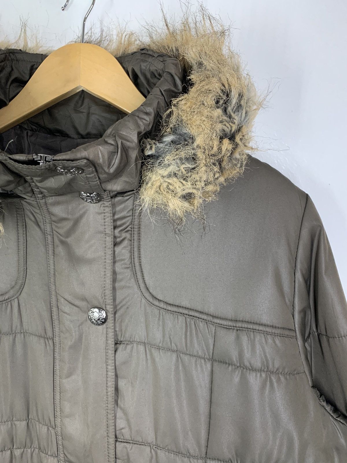 Japanese Brand × Vintage Vintage Japanese Brand Hoodie Faux Fur Jacket Size US XXL / EU 58 / 5 - 3 Thumbnail