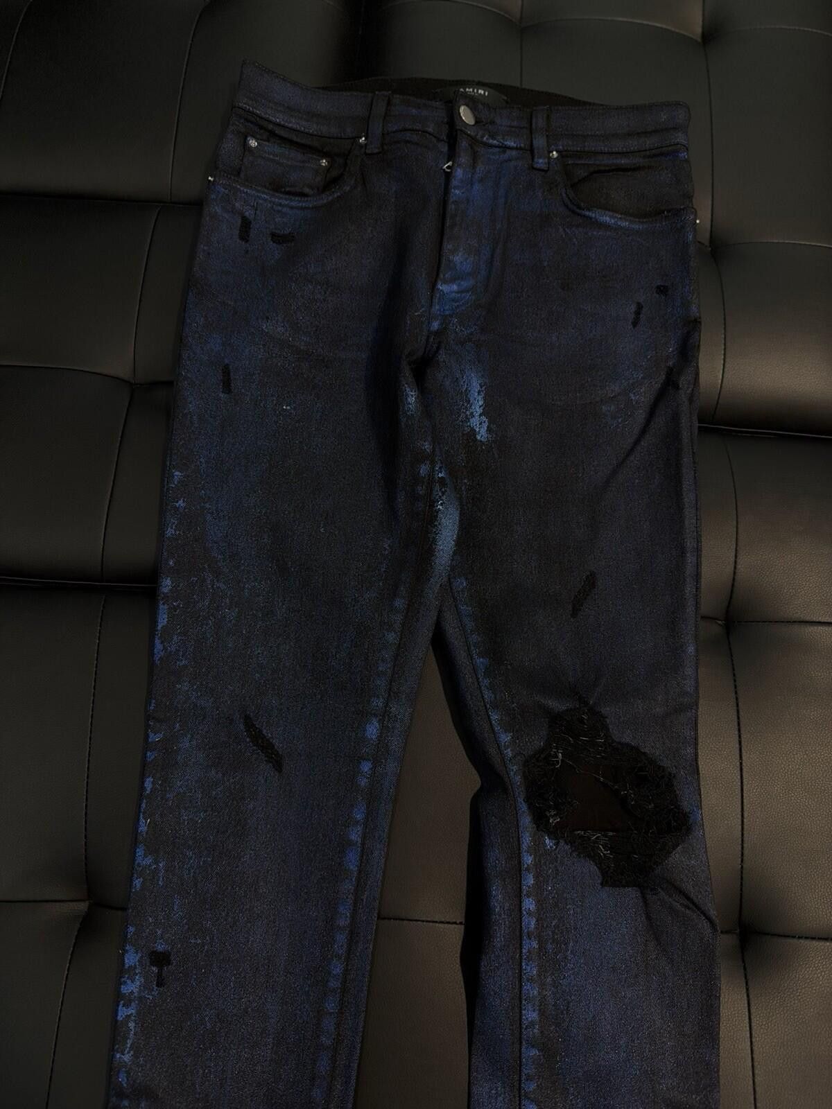 Amiri Size 31 - Amiri Blue Pants Jeans 100% Authentic Size US 31 - 7 Thumbnail