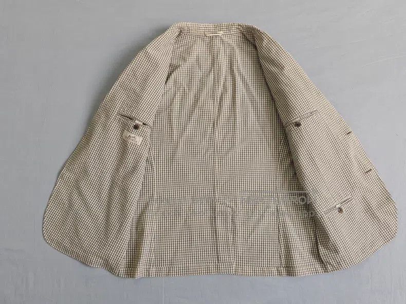Hermes Hermes Casual Tweed Jacket, 58% Wool + 37% Cotton, Small C Size 50R - 4 Thumbnail