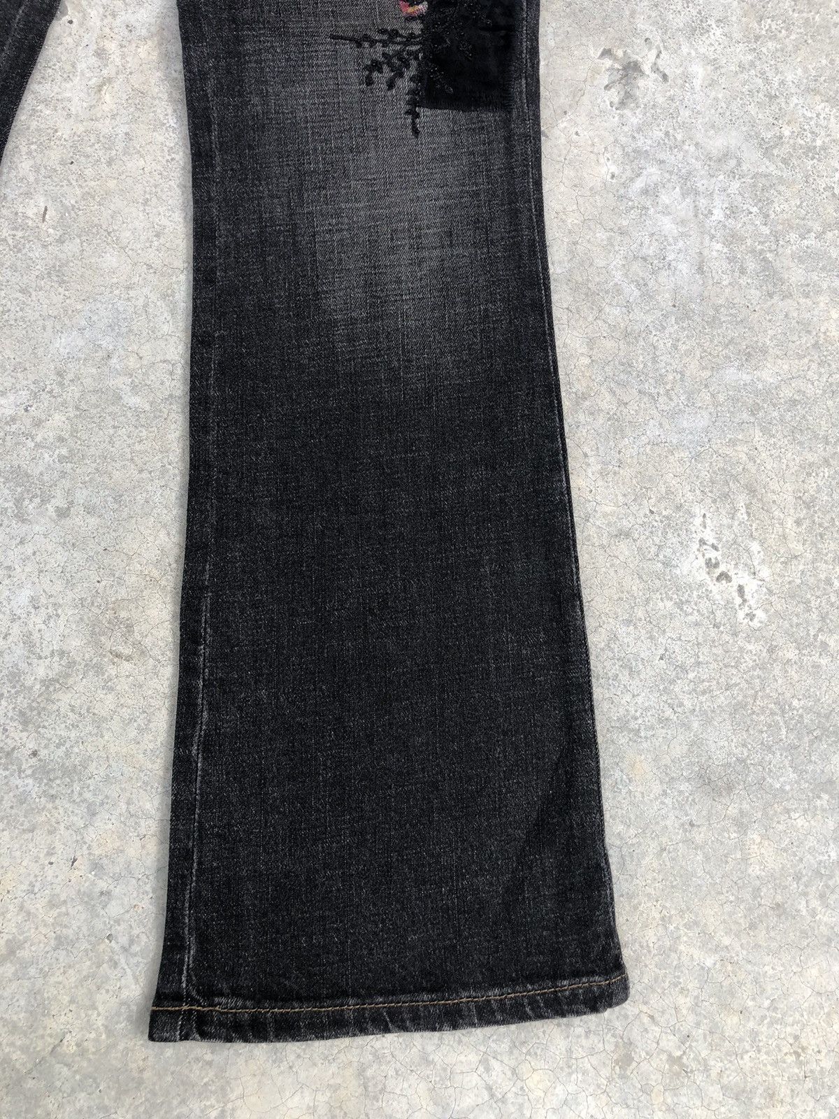Lauren Ralph Lauren Japanese Lauren Flared Jeans Patchwork Size US 29 - 5 Thumbnail