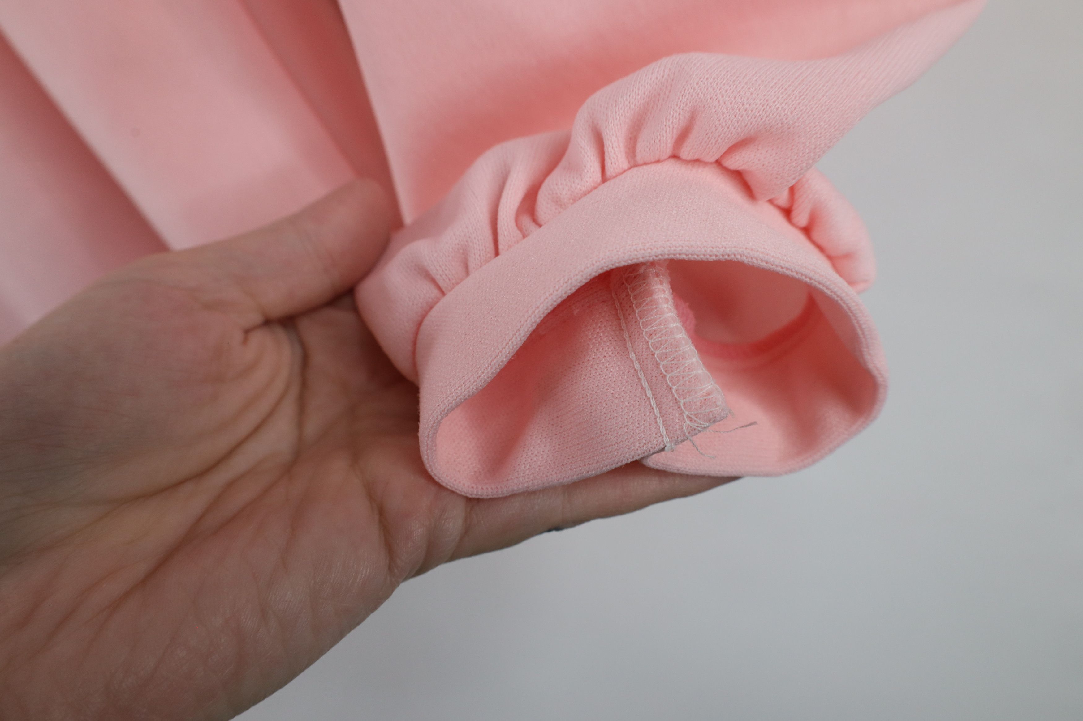 Vintage Vintage 70s Streetwear Collared Long Sleeve Polo Pink USA Size XXL / US 16-18 / IT 52-54 - 6 Thumbnail